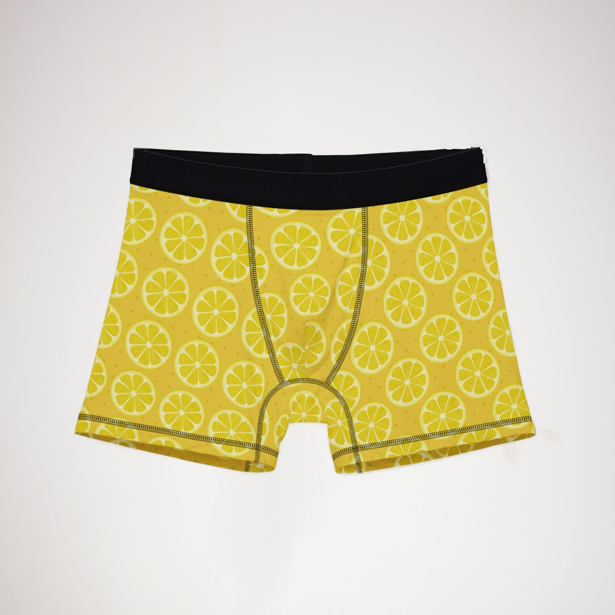 Men's boxers lemon fruit