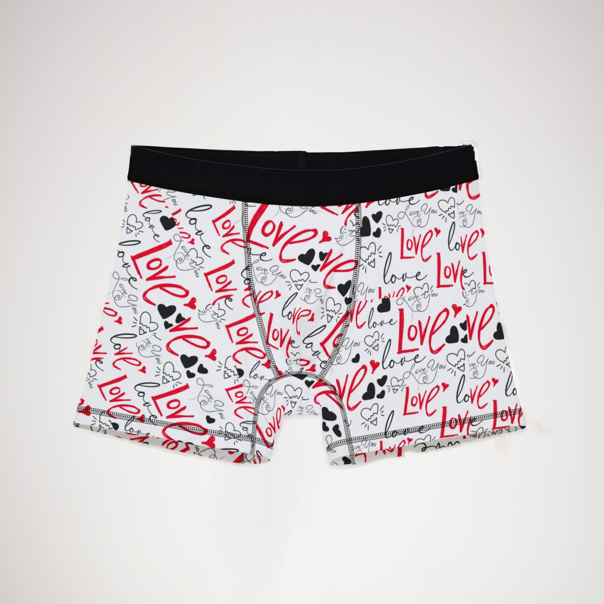 Men's boxers about valentines