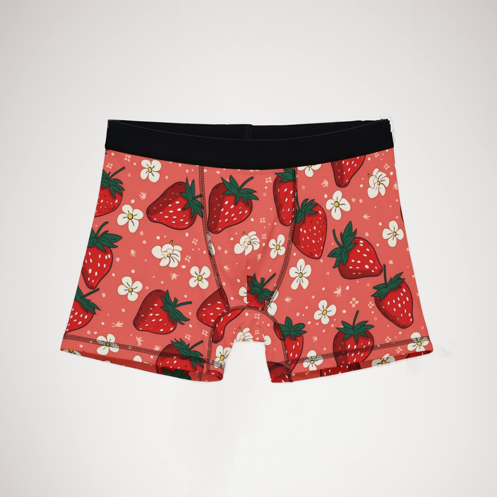 Men's boxers strawberry fruit