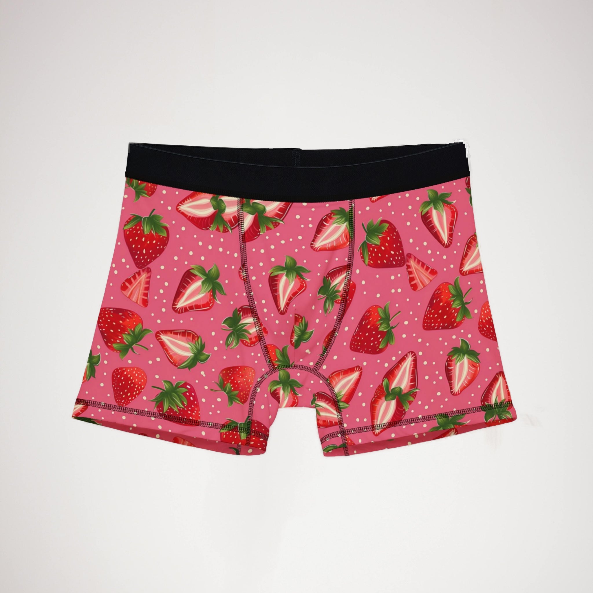 Men's boxers strawberry fruit
