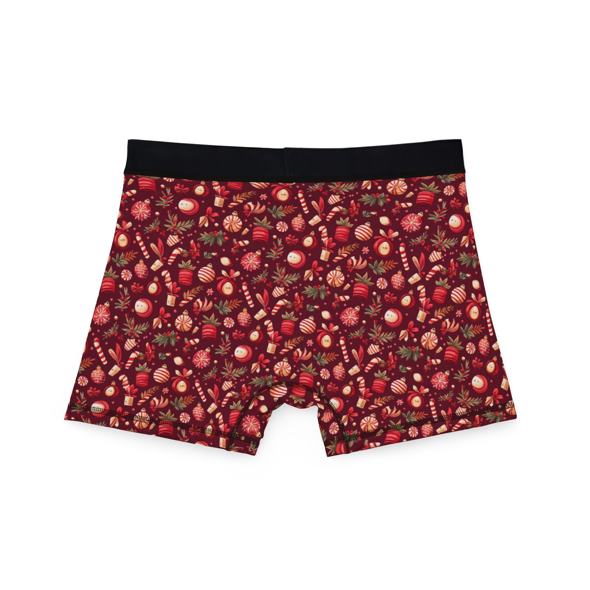 Men's boxers red coquette christmas