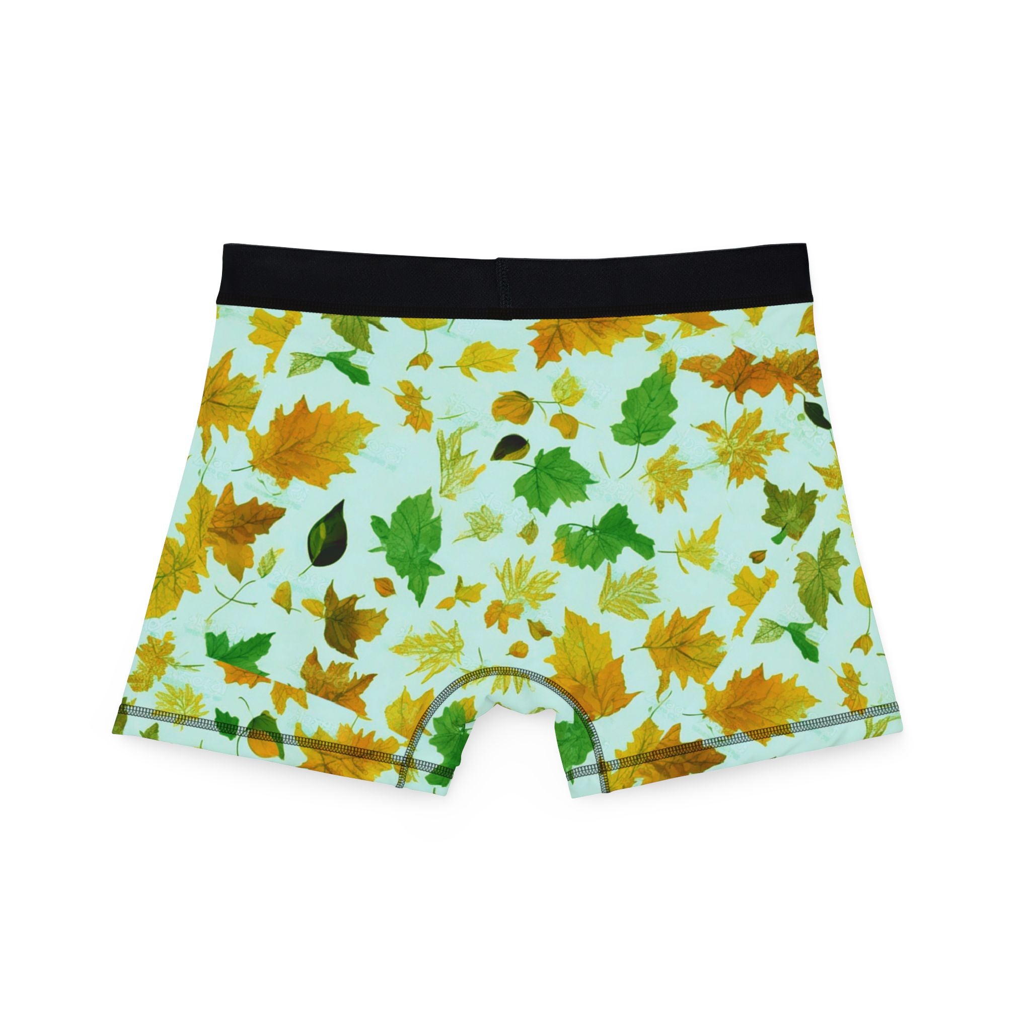 Men's boxers autumn leaves
