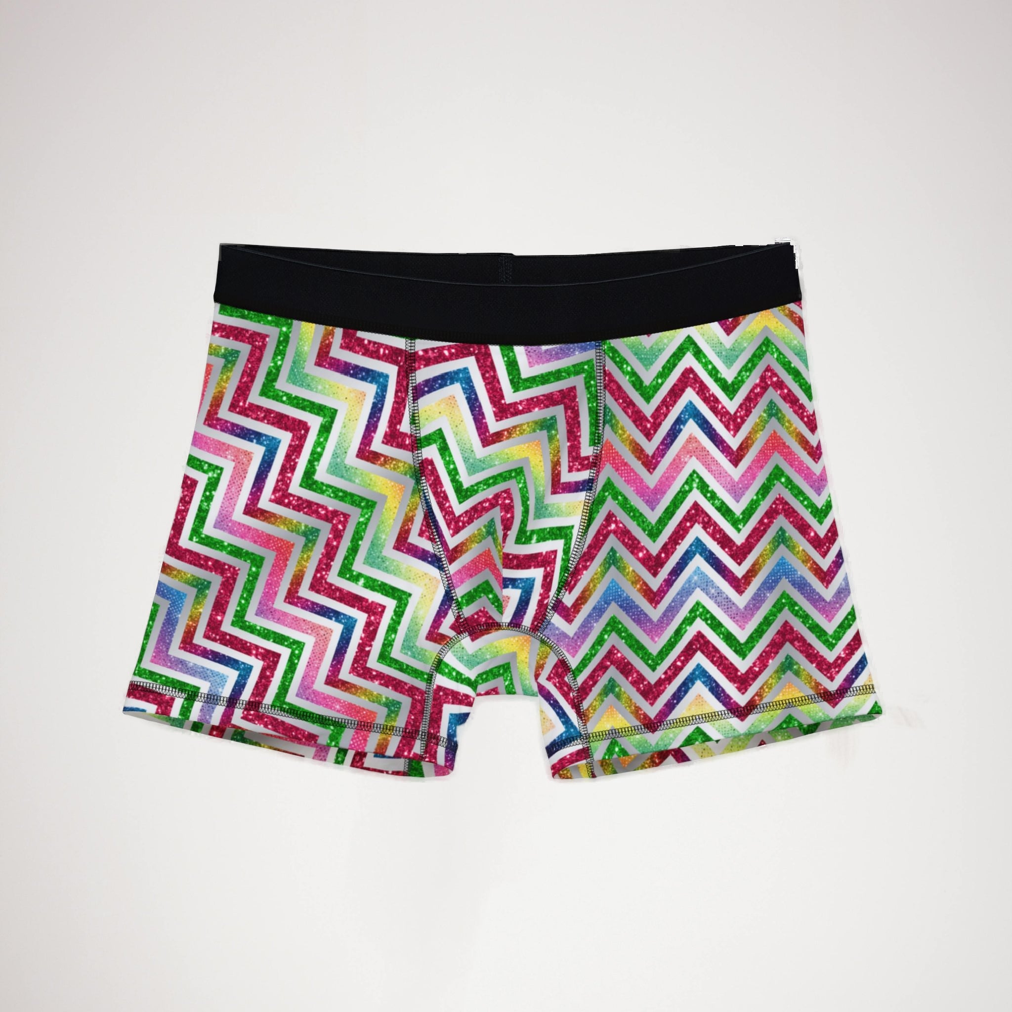 Men's boxers rainbow glitter