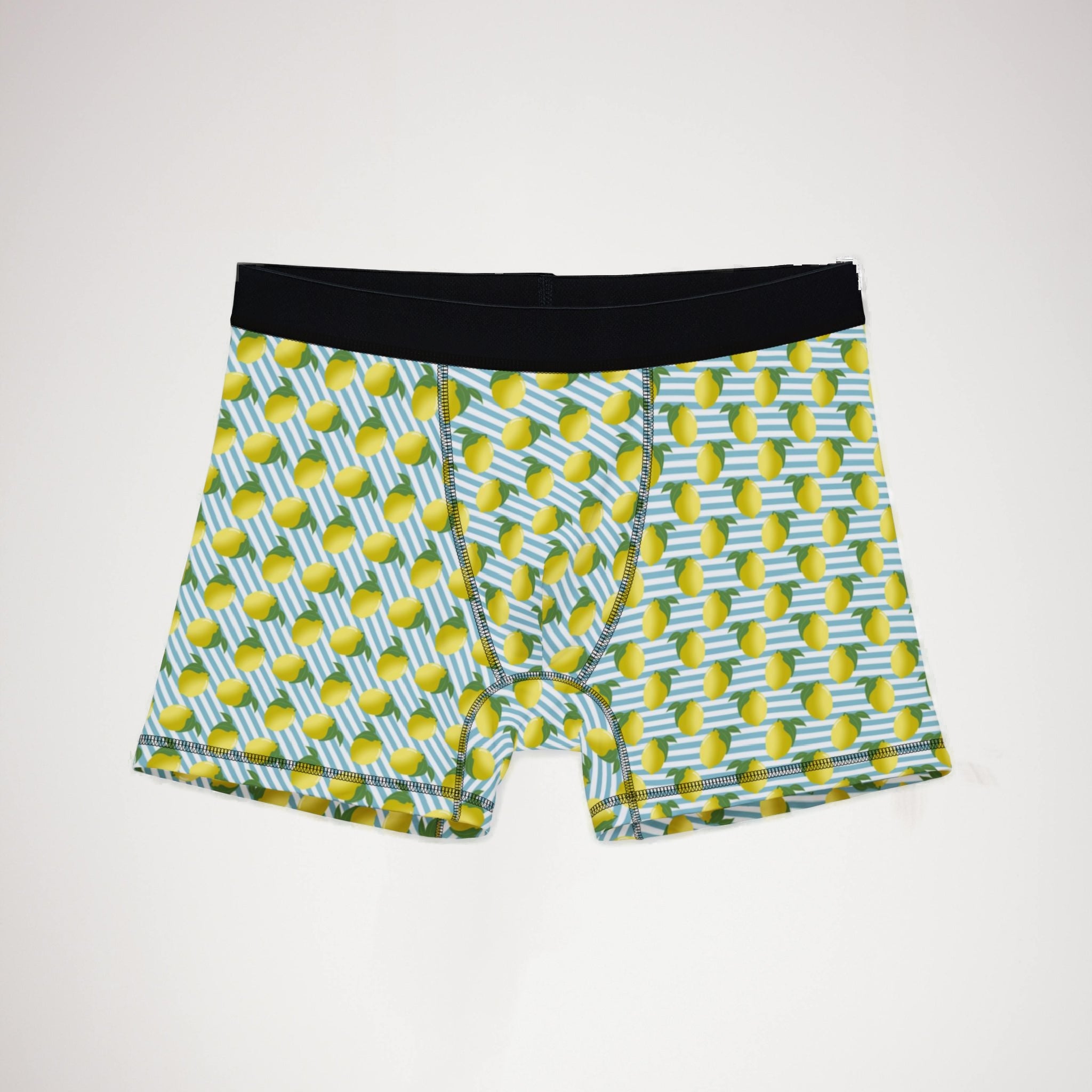 Men's boxers lemon fruit