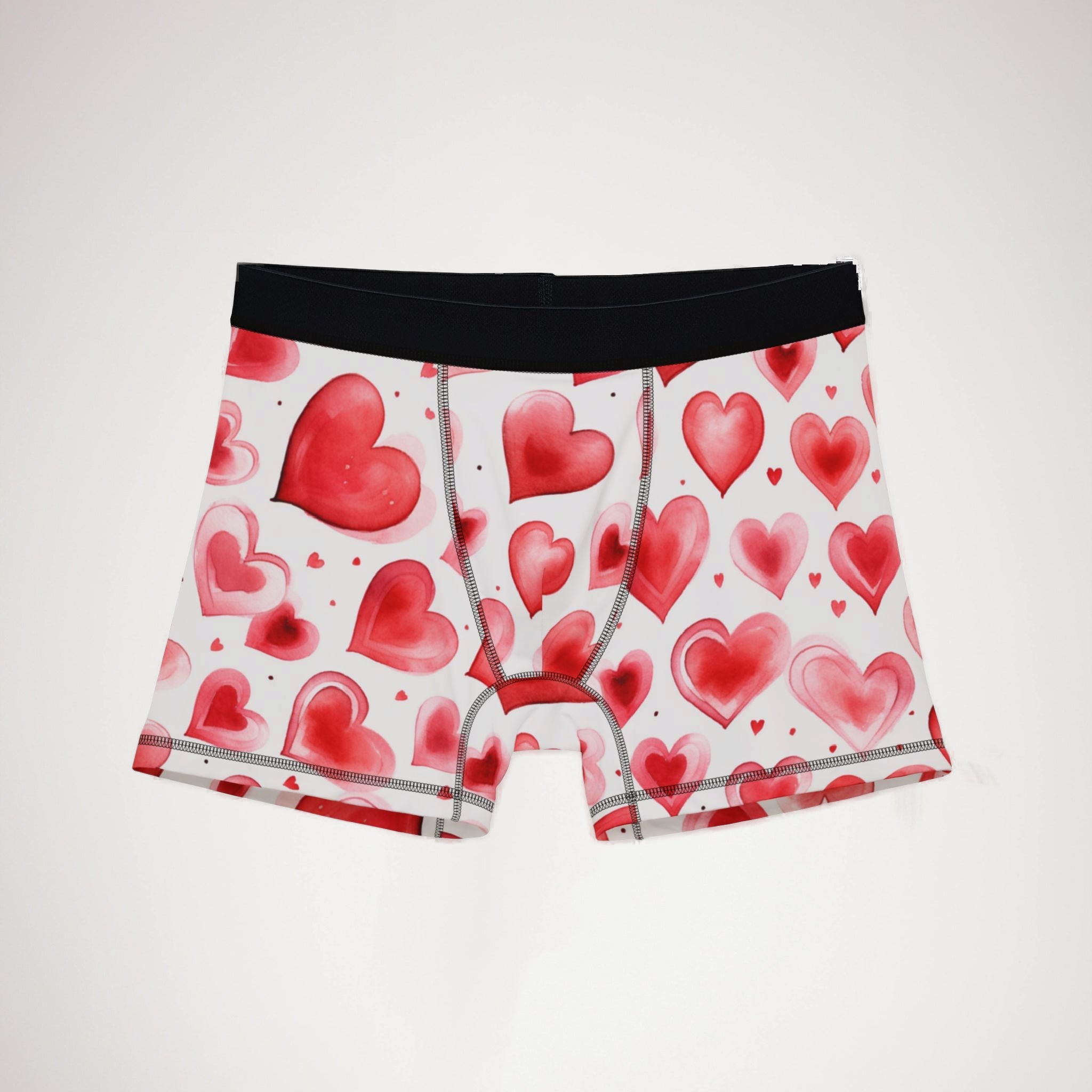 Men's boxers valentines day heart