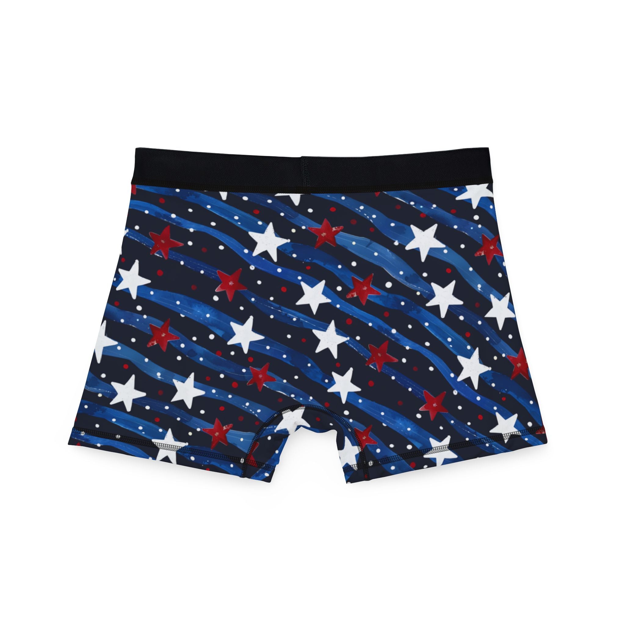 Men's boxers watercolor 4th of july