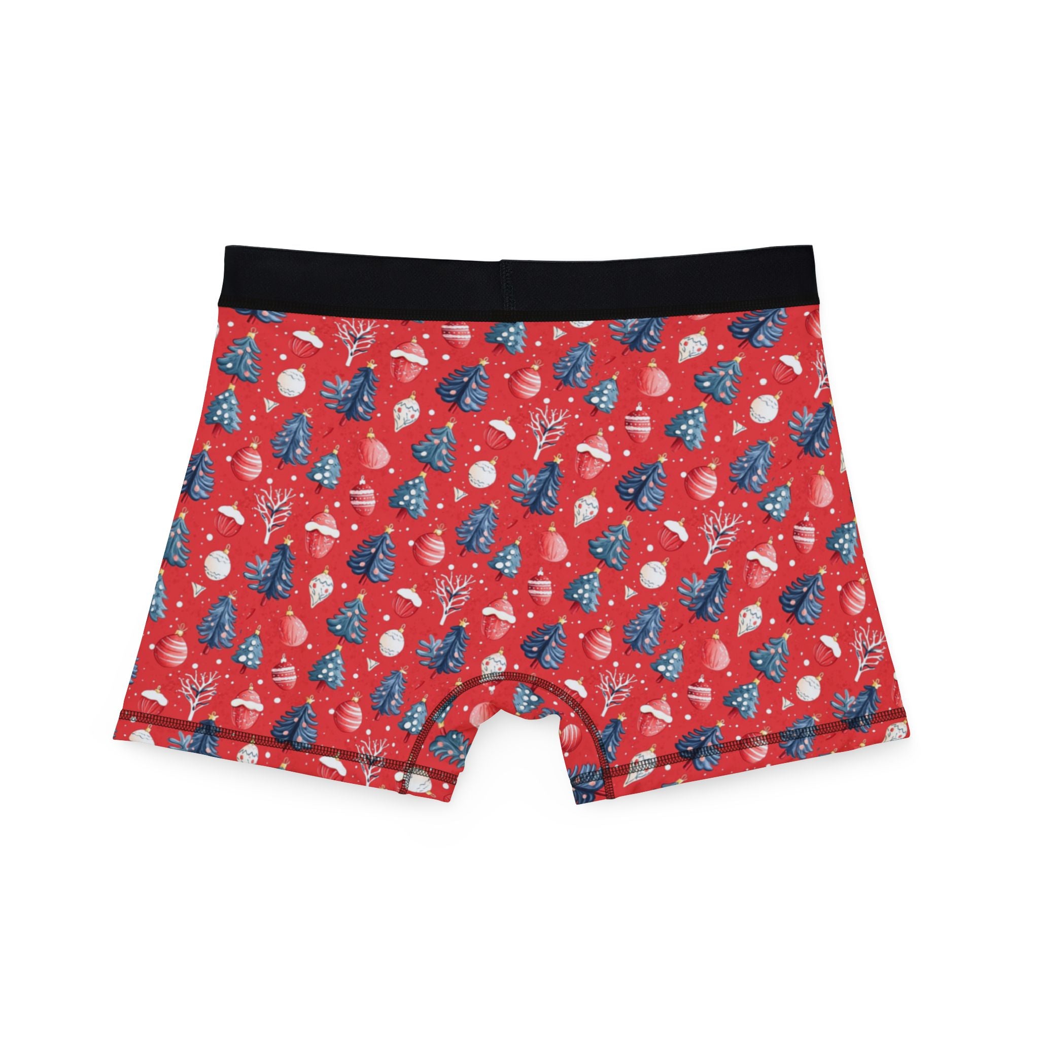 Men's boxers red coquette christmas