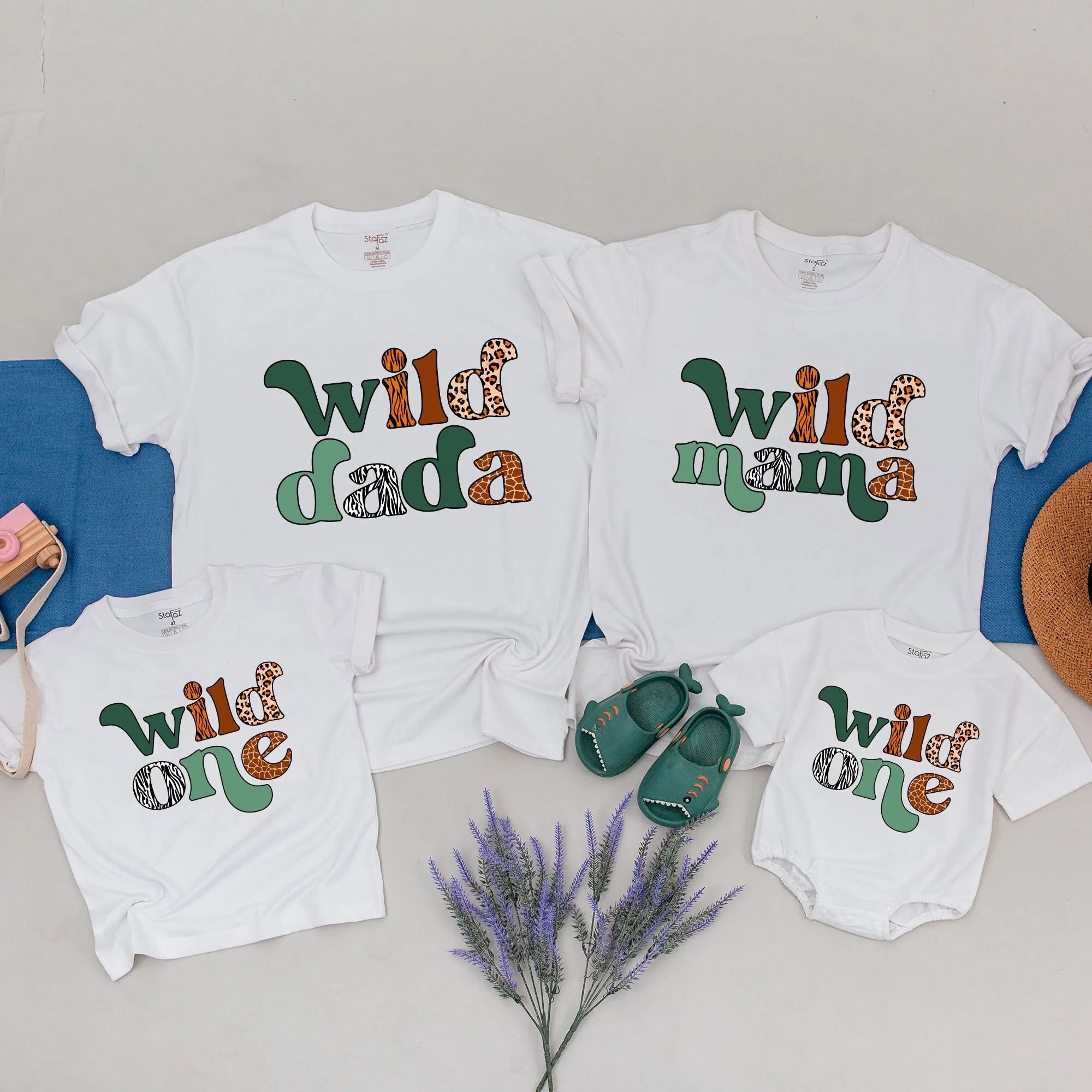 Wild One Family Birthday Shirts: Safari Celebration