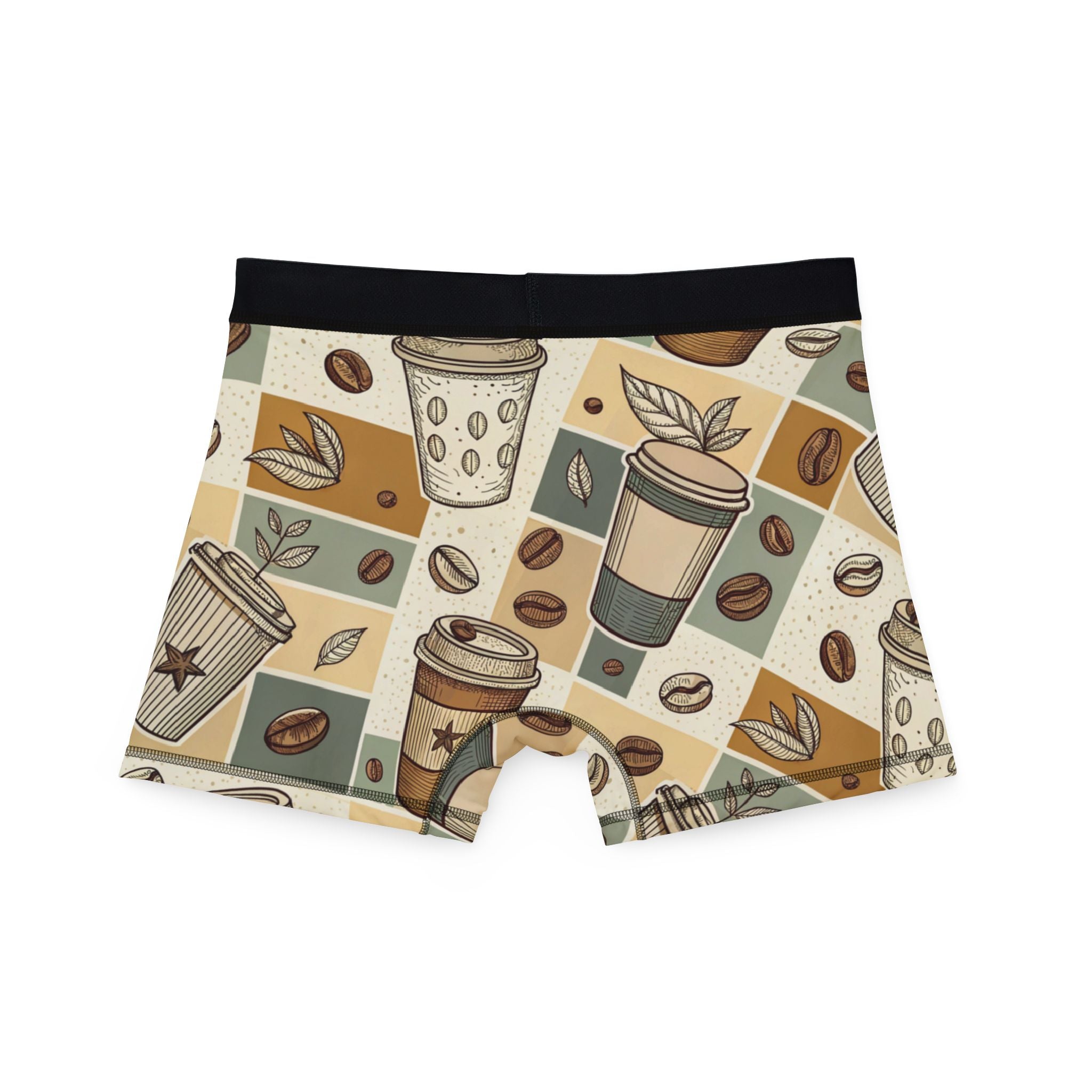 Men's boxers coffee two
