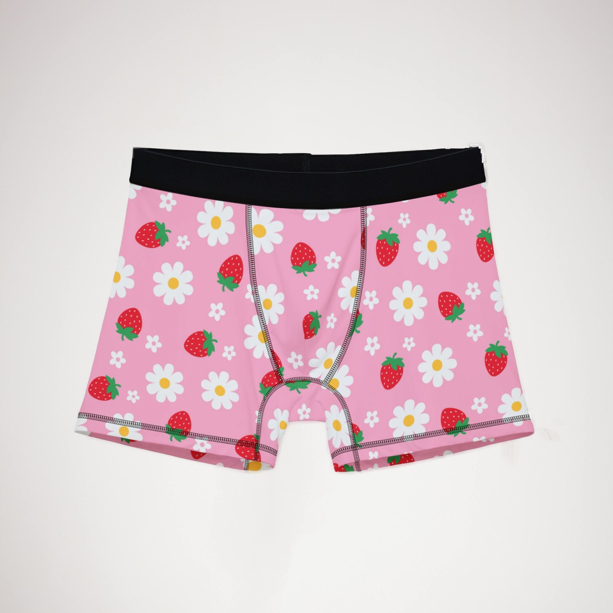 Men's boxers strawberry hot daisy