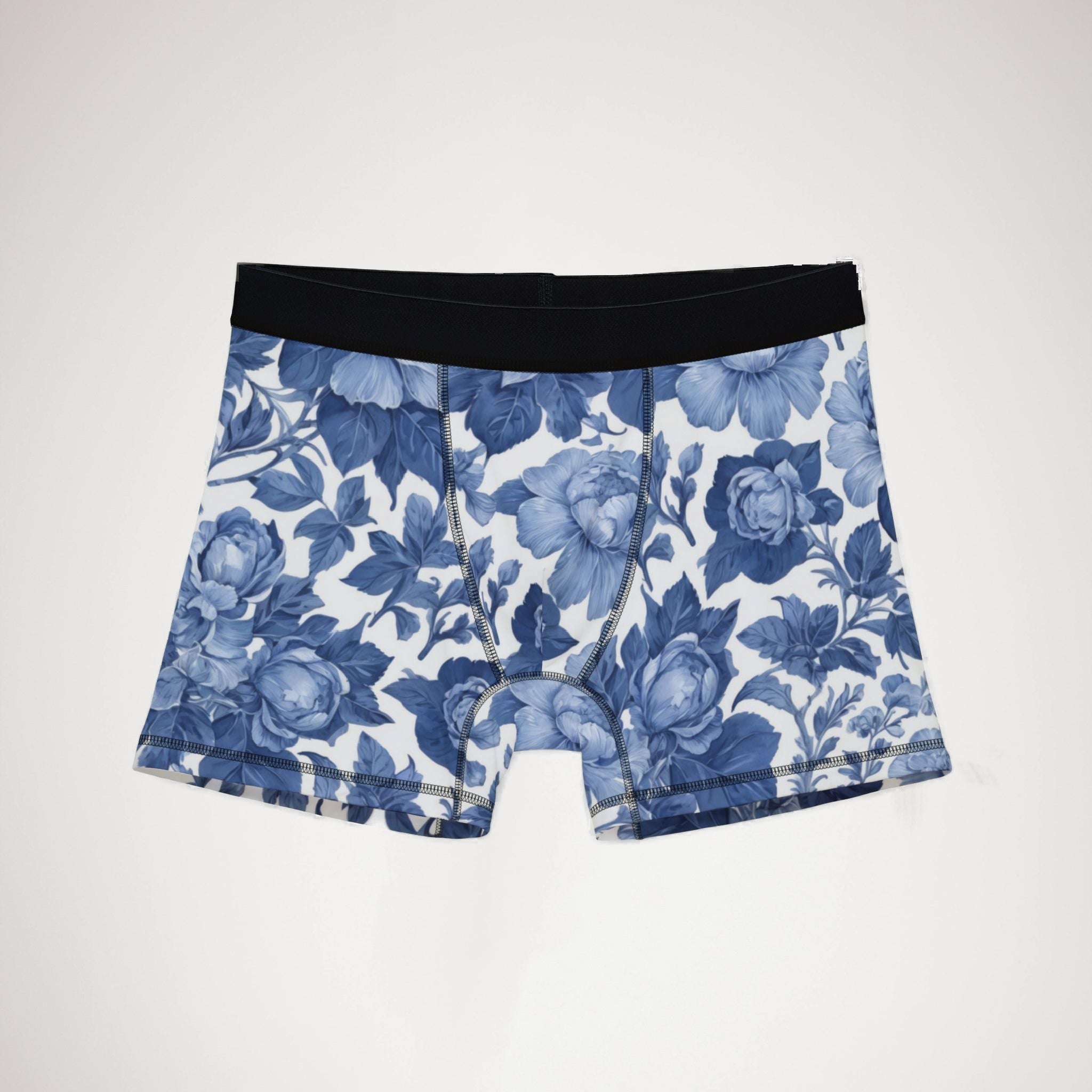 Men's boxers blue french toile