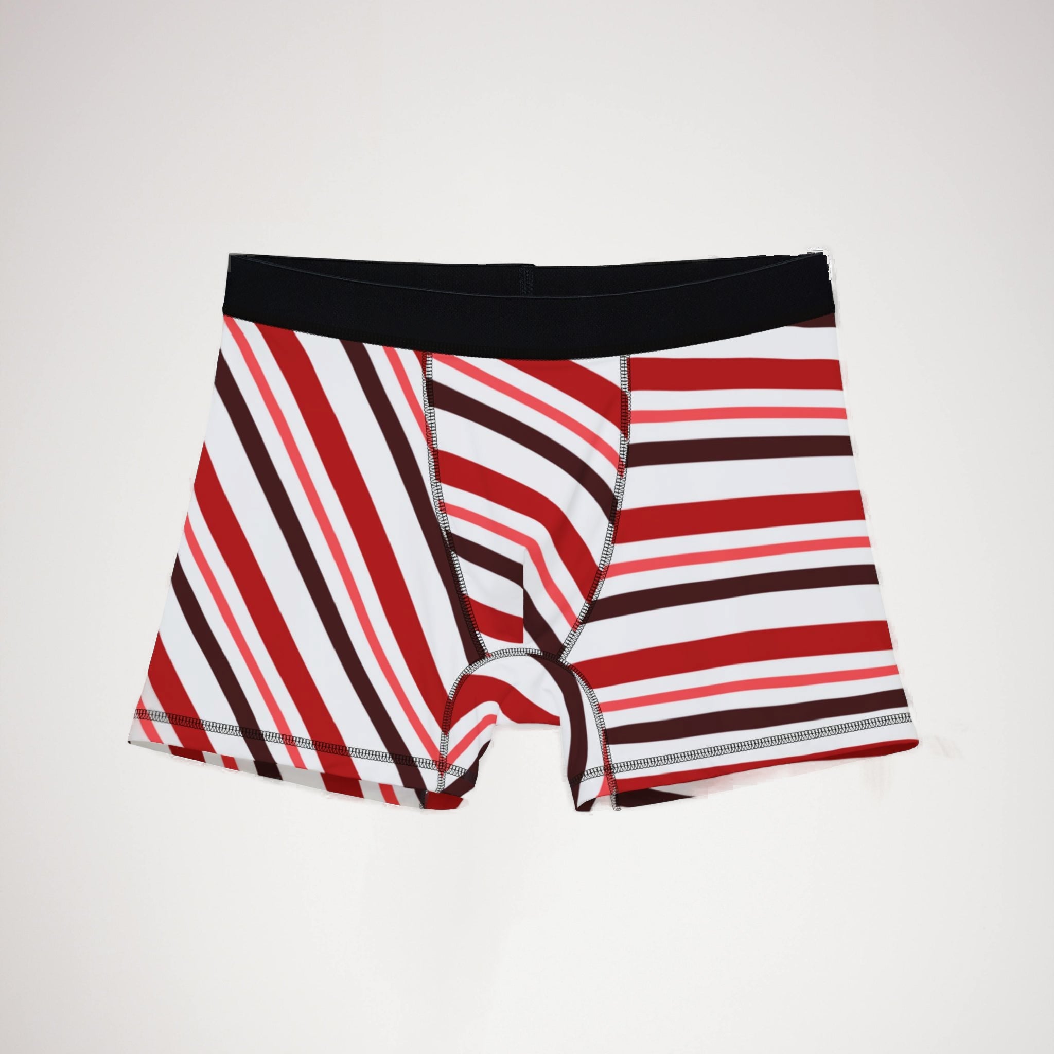Men's boxers red christmas dots