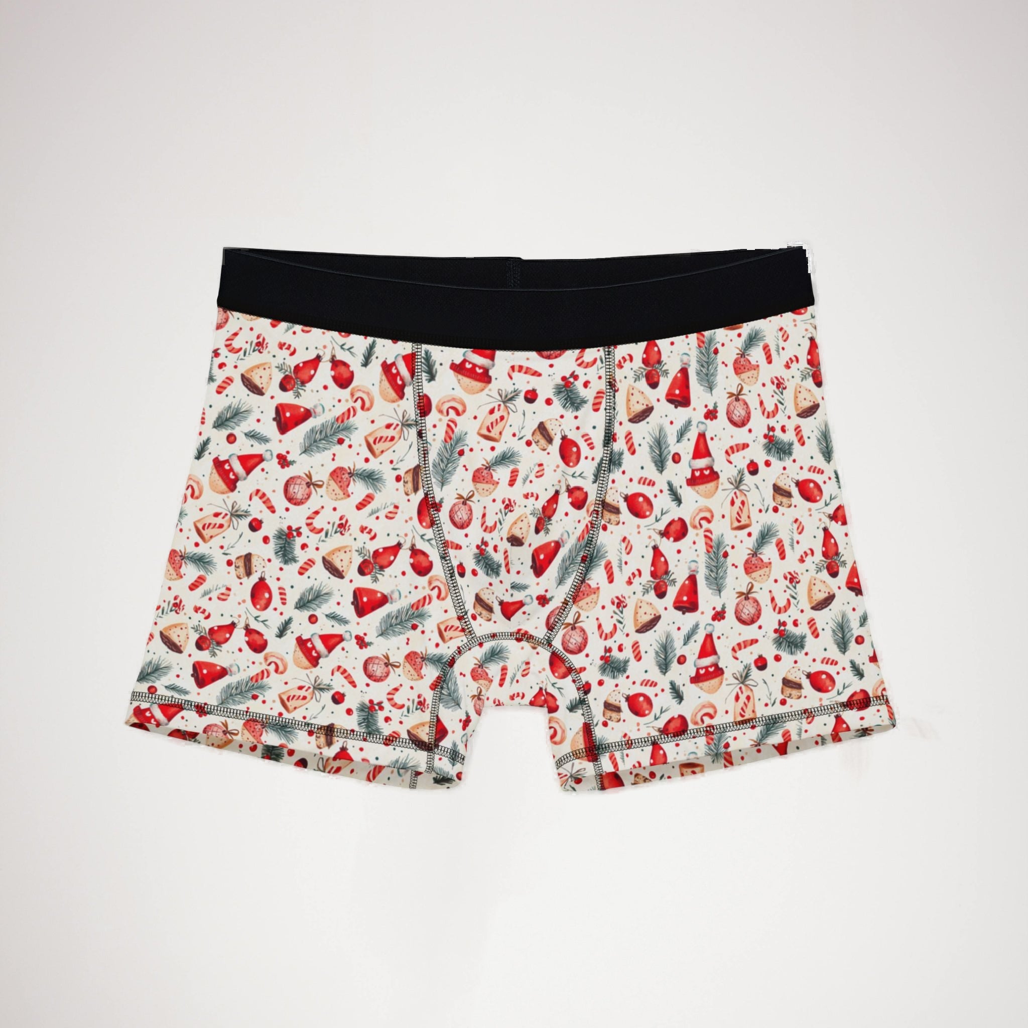 Men's boxers red coquette christmas one