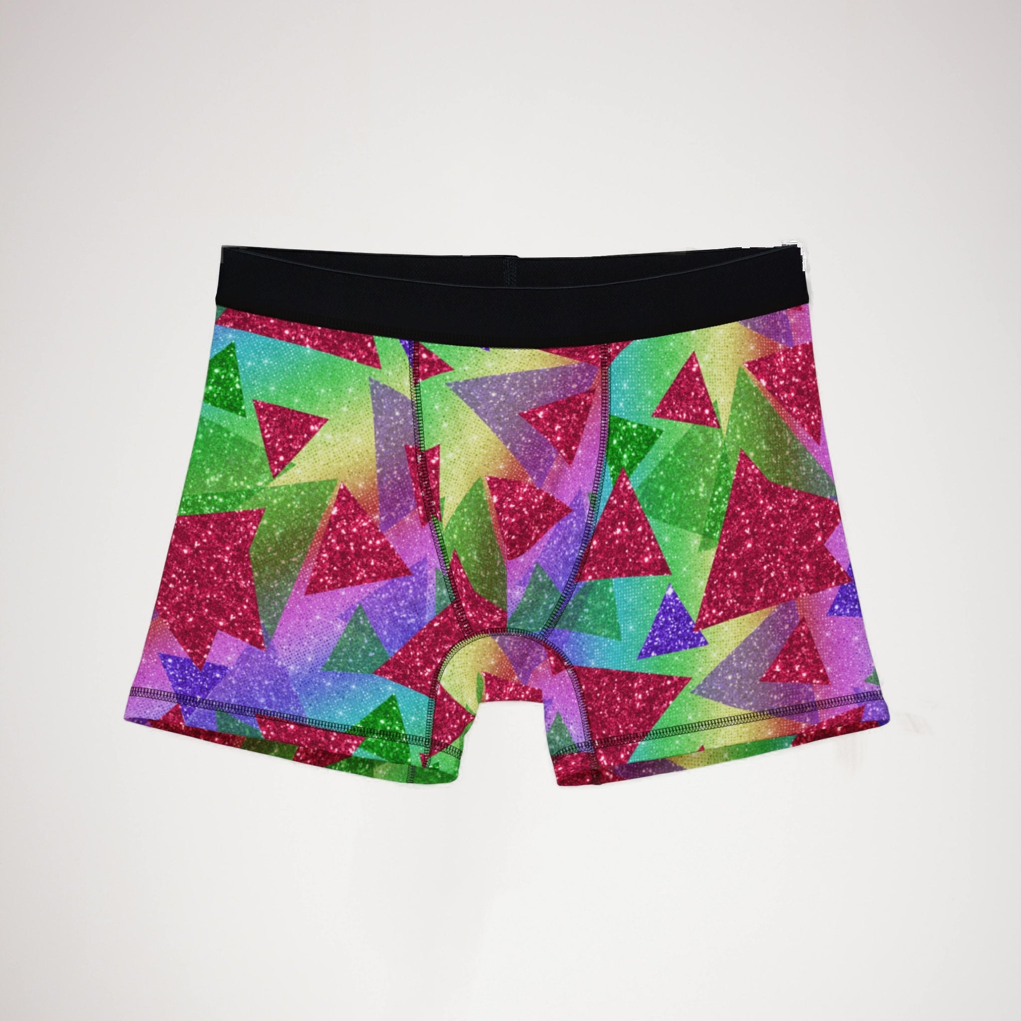 Men's boxers rainbow glitter