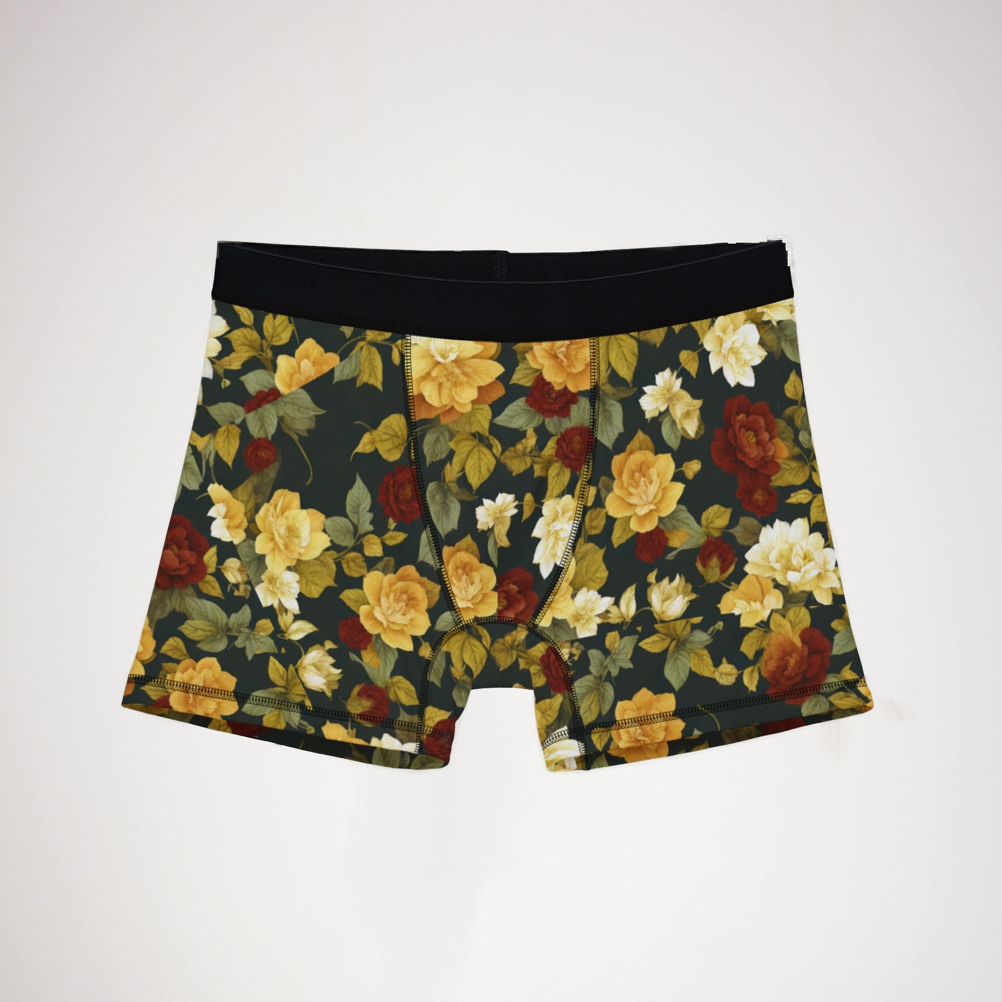 Men's boxers floral fall beautiful