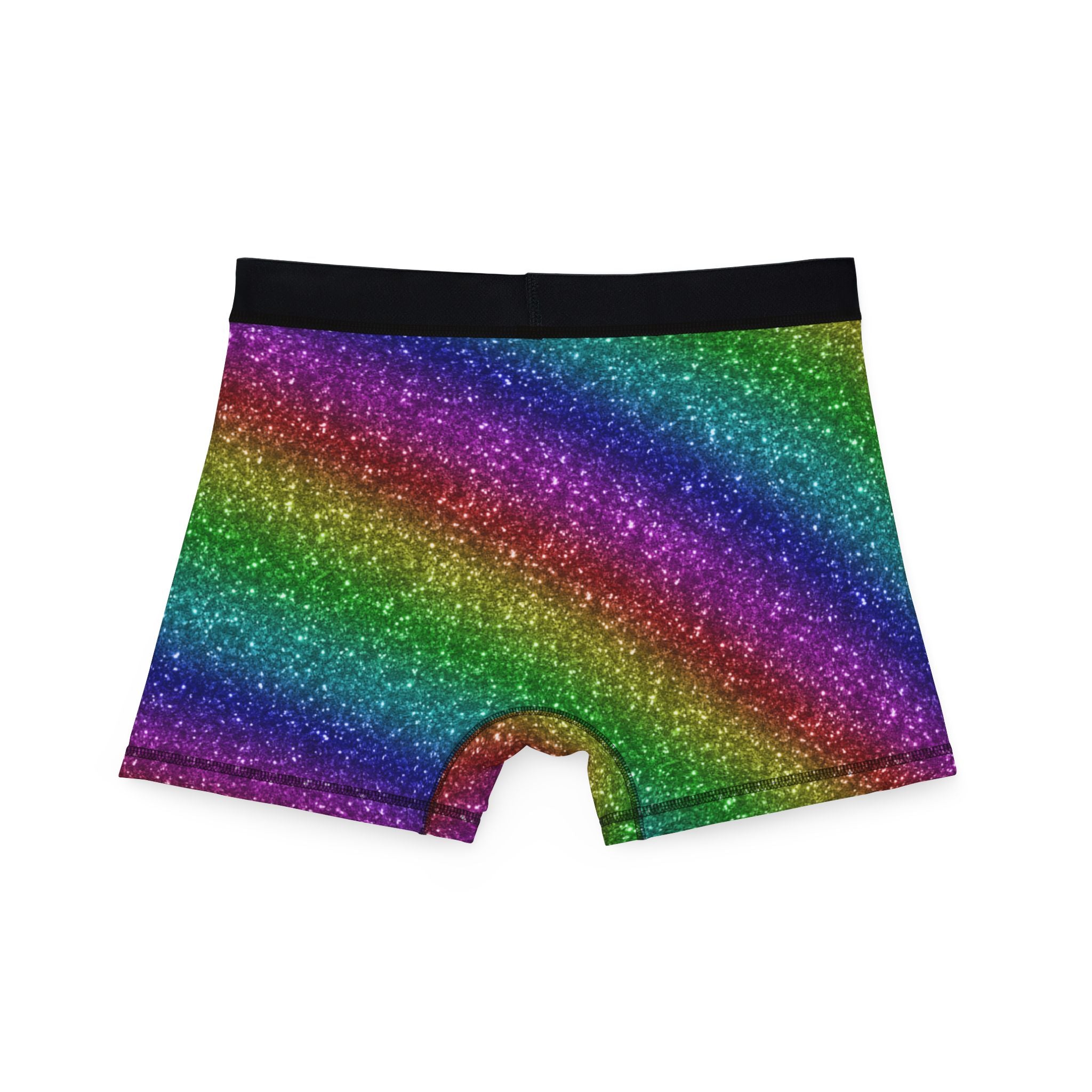 Men's boxers rainbow glitter