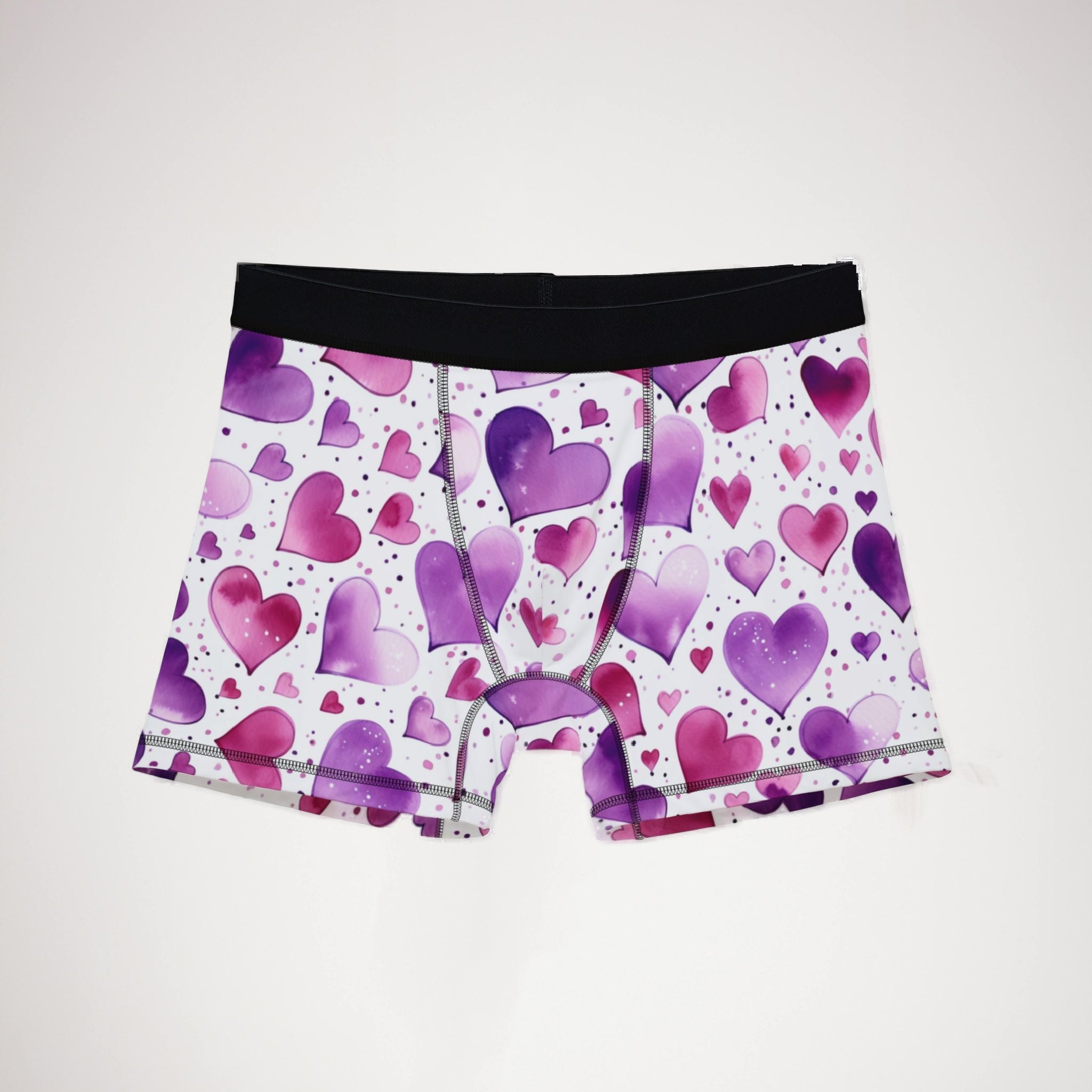 Men's boxers valentines day heart