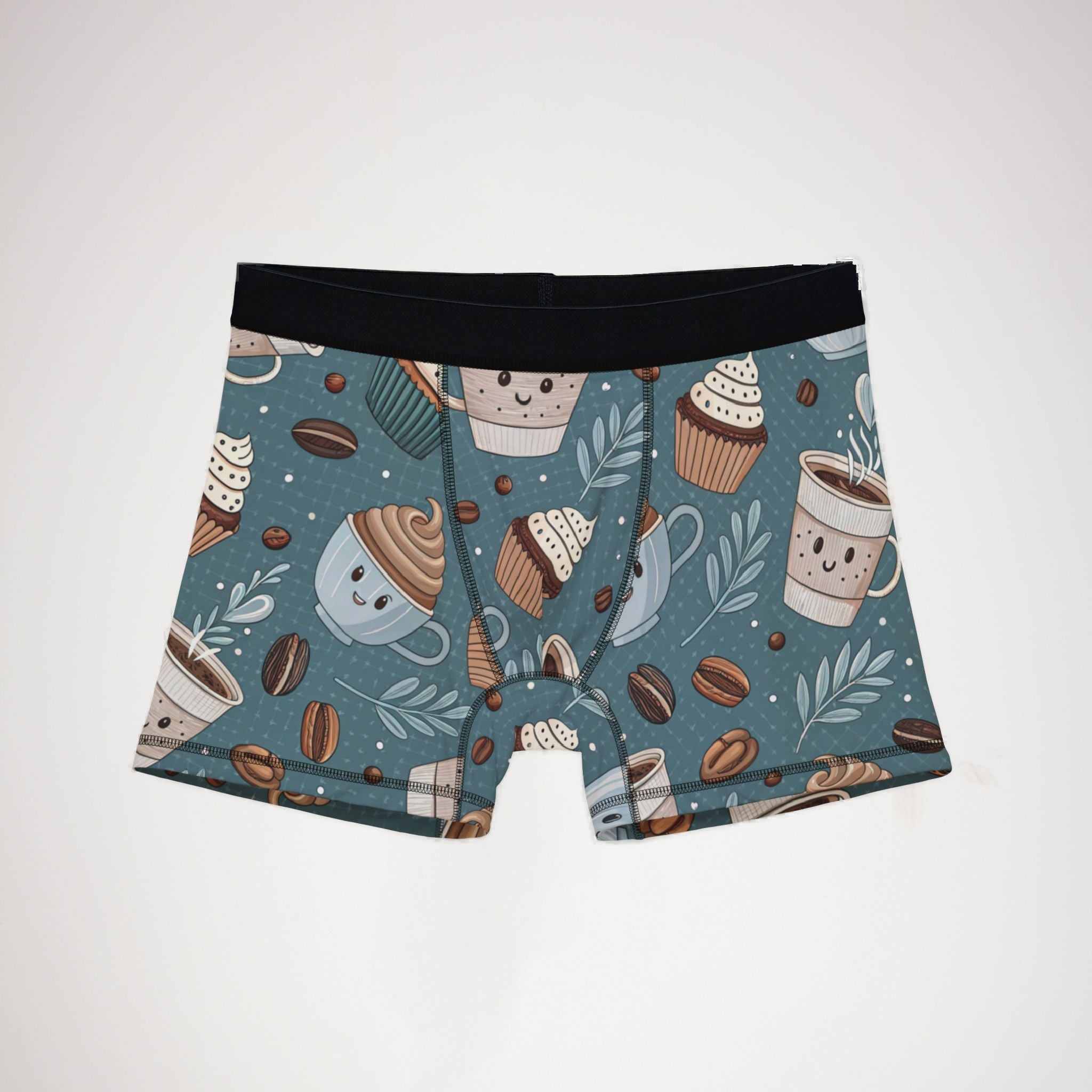 Men's boxers coffee two