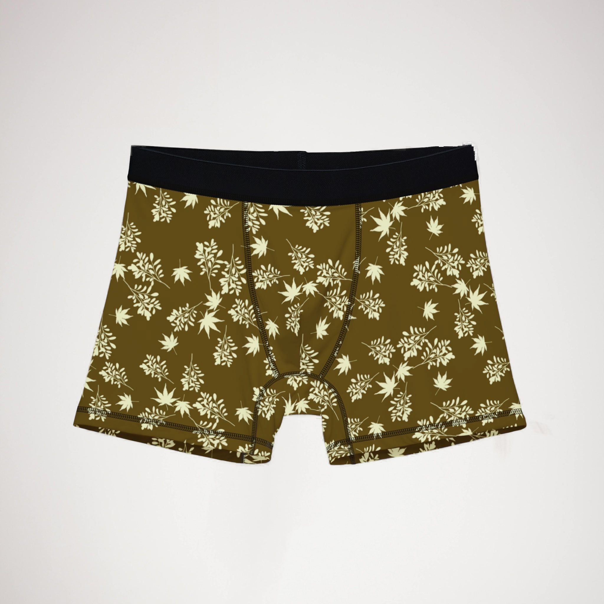 Men's boxers autumn leaves