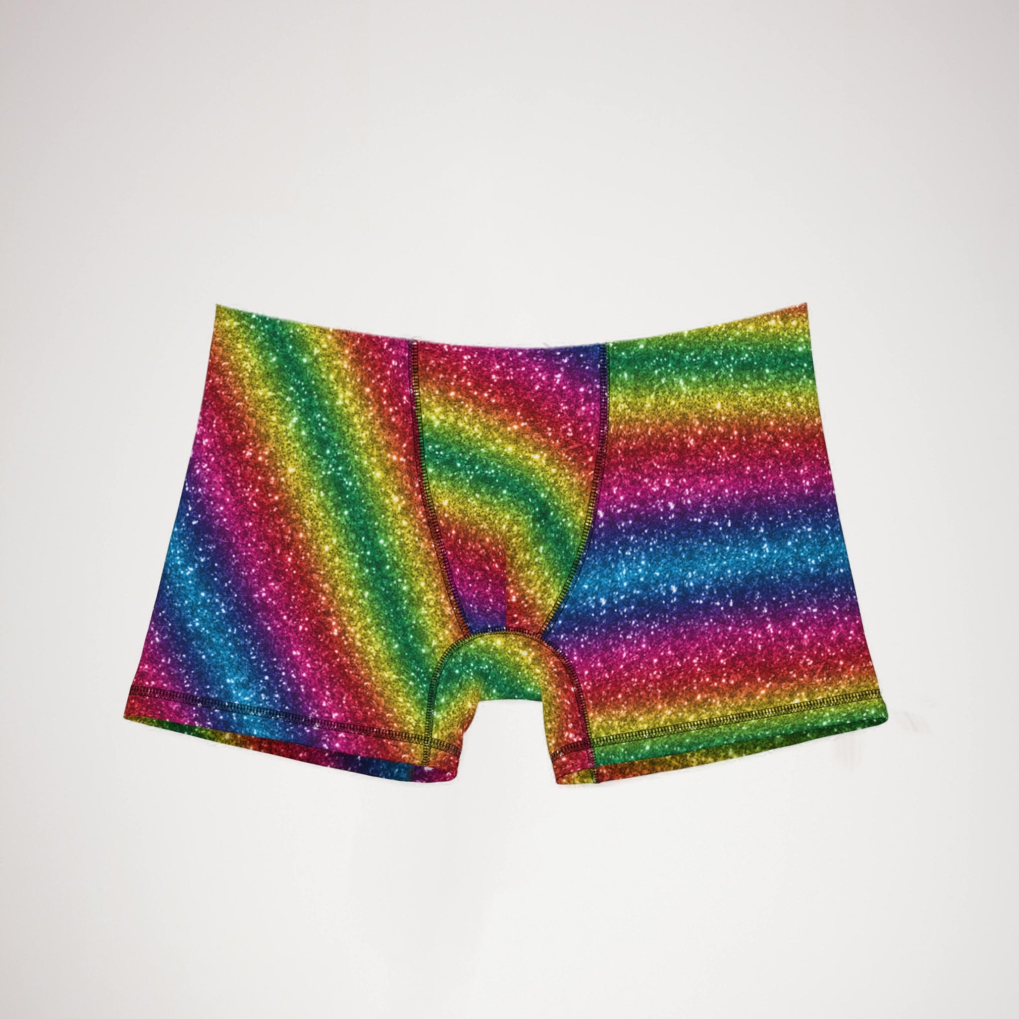 Men's boxers rainbow glitter