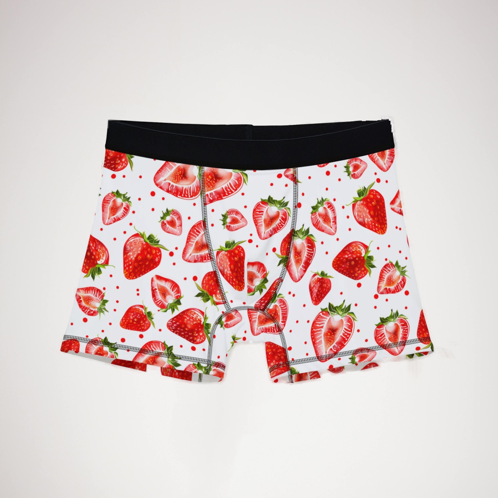 Men's boxers strawberry fruit