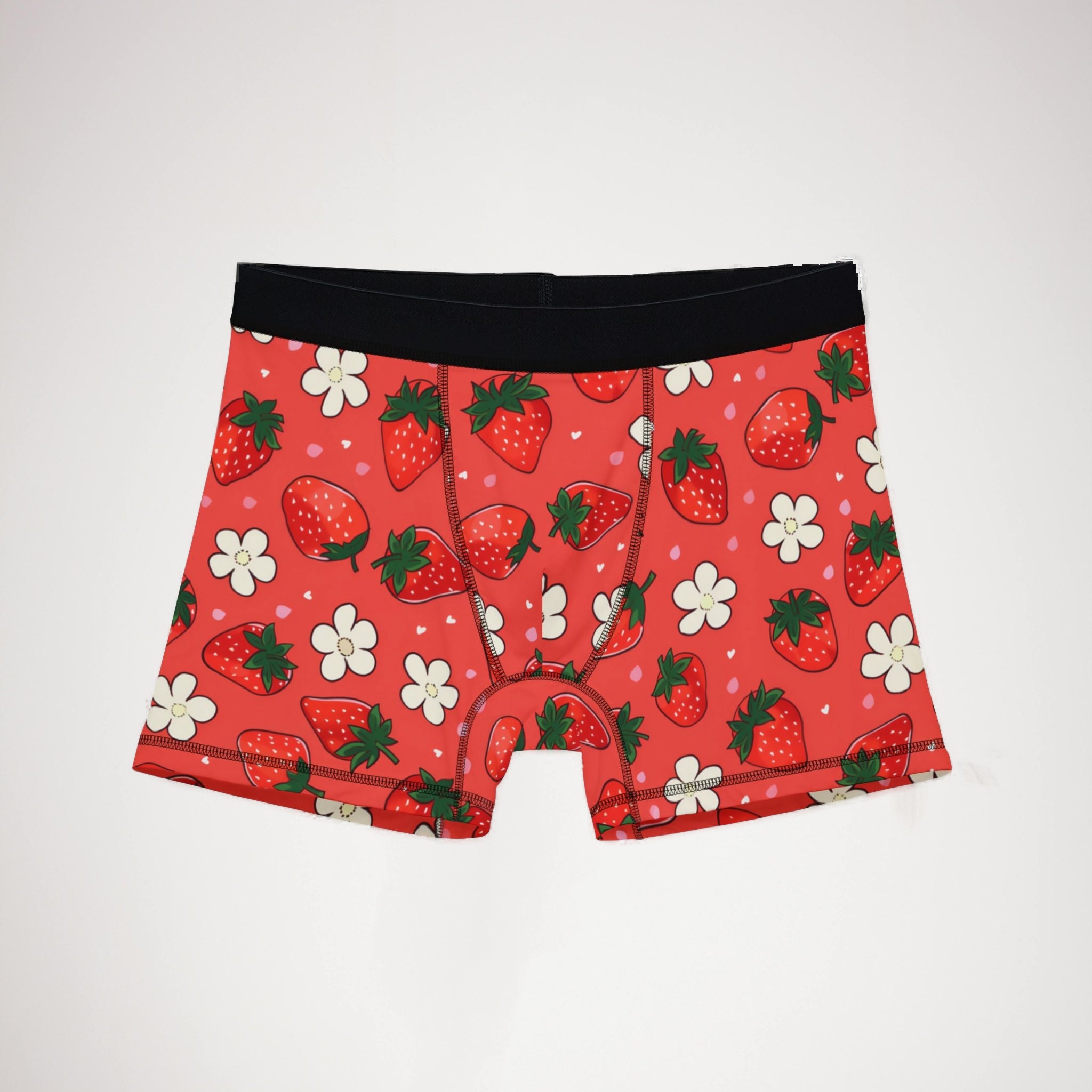 Men's boxers strawberry fruit