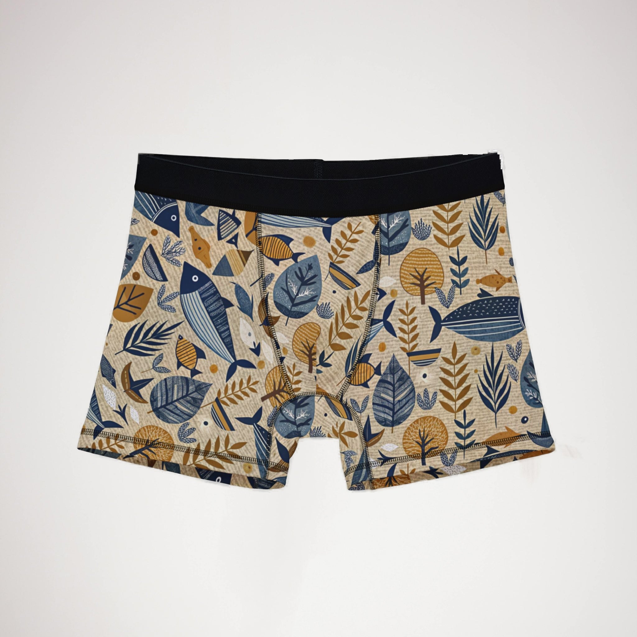 Men's boxers sea ocean