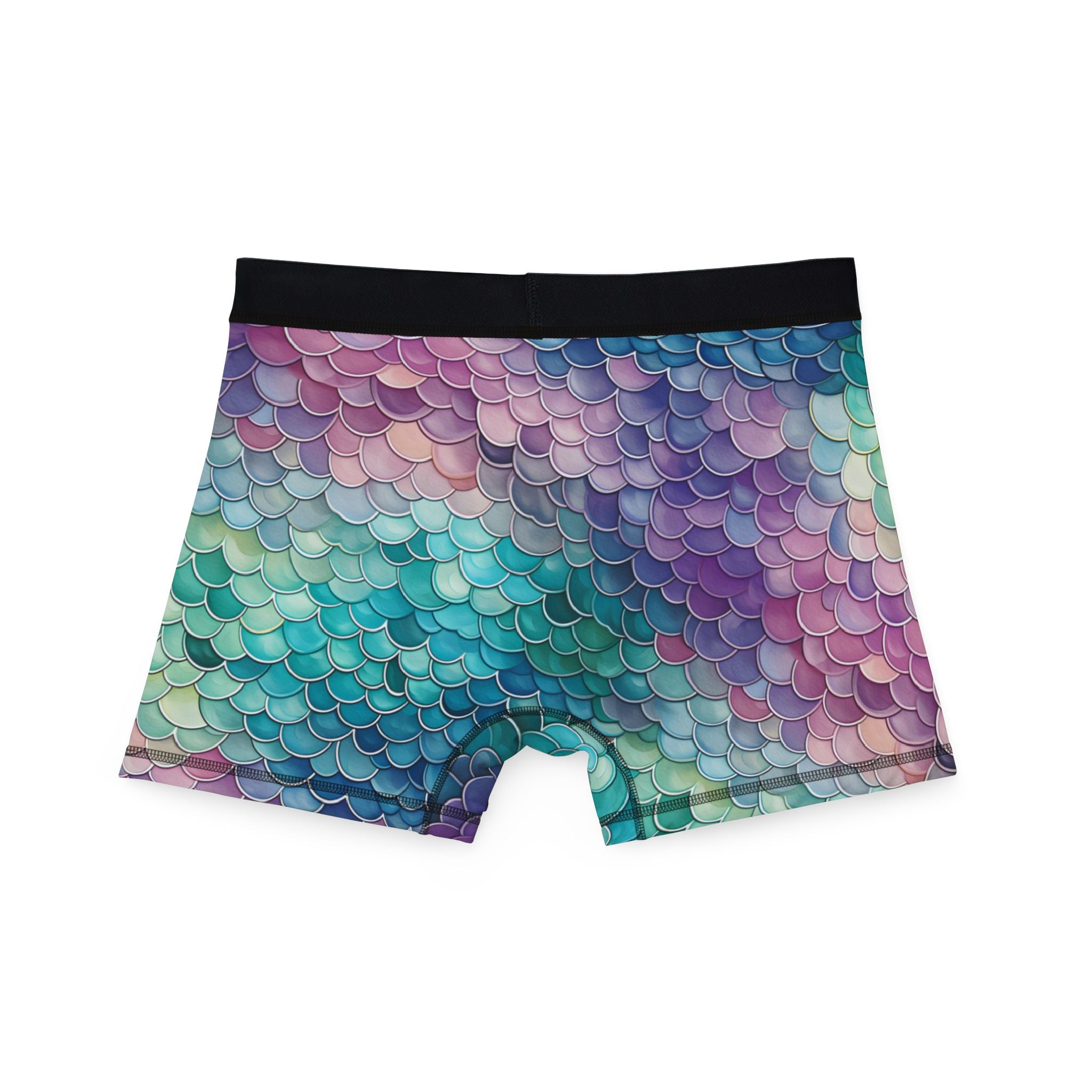 Men's boxers mermaid scales