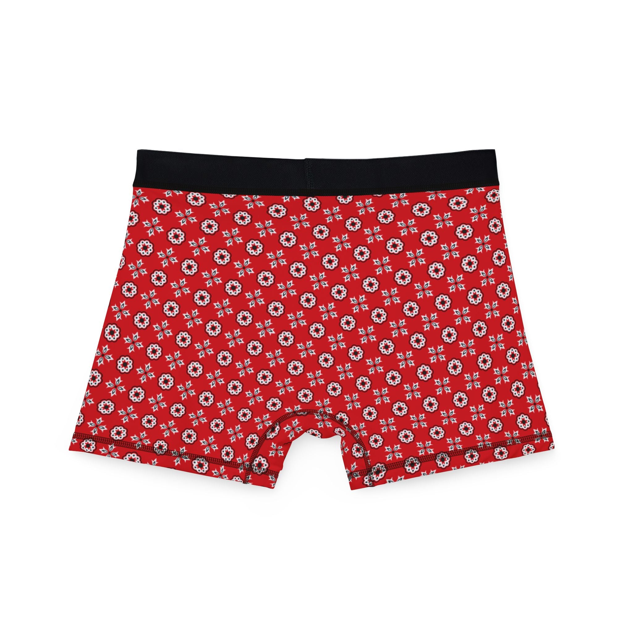 Men's boxers red bandana