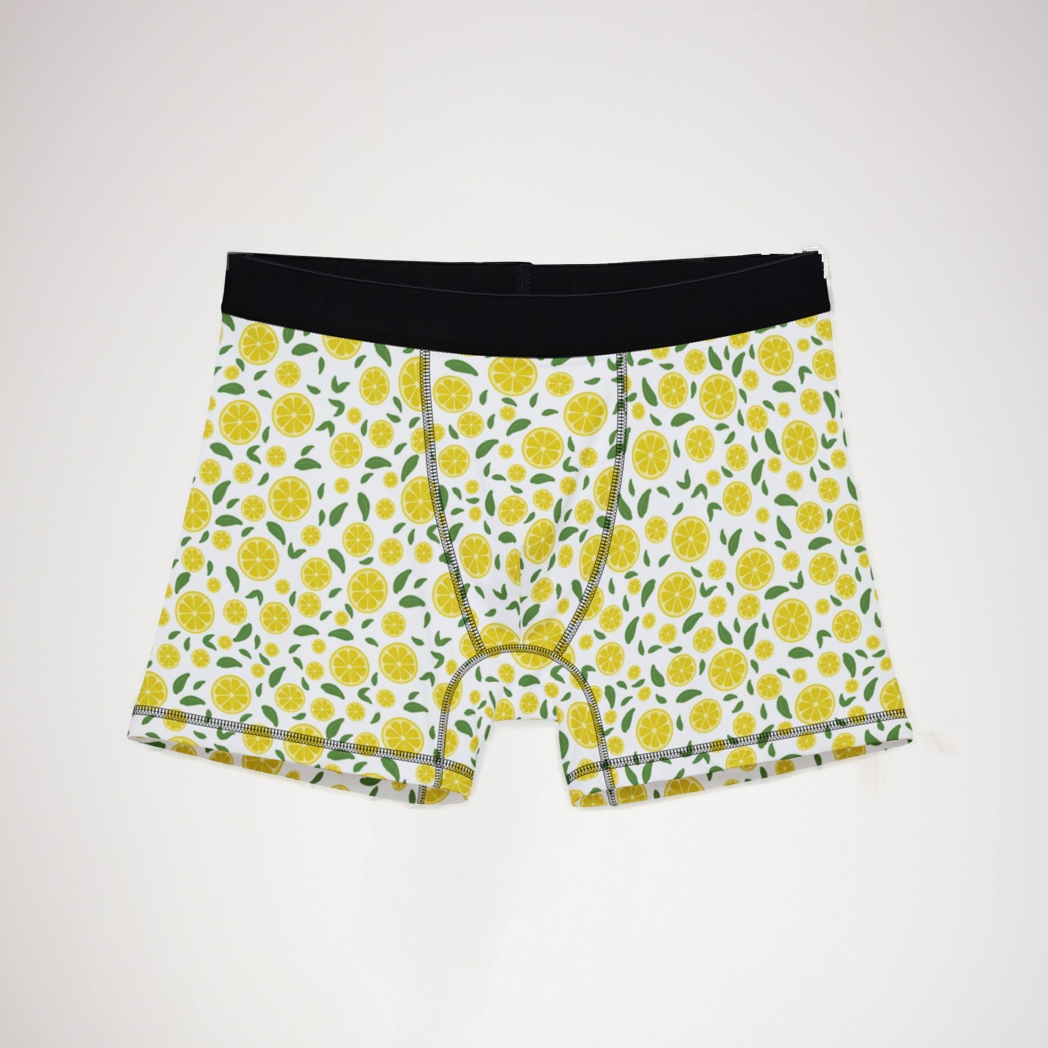 Men's boxers lemon fruit