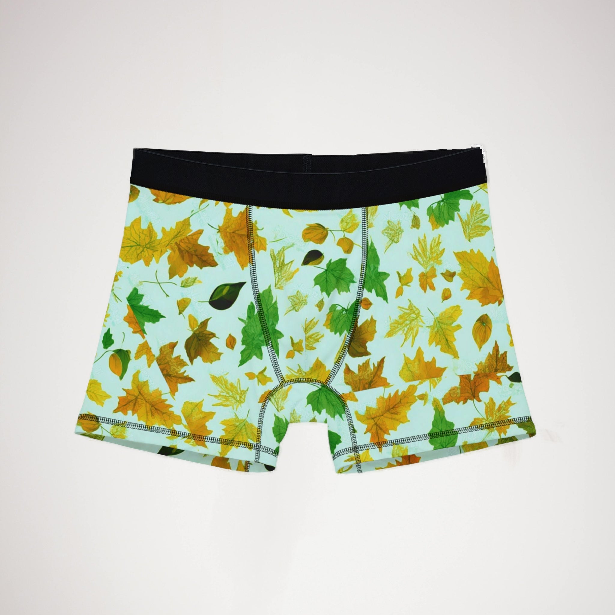 Men's boxers autumn leaves