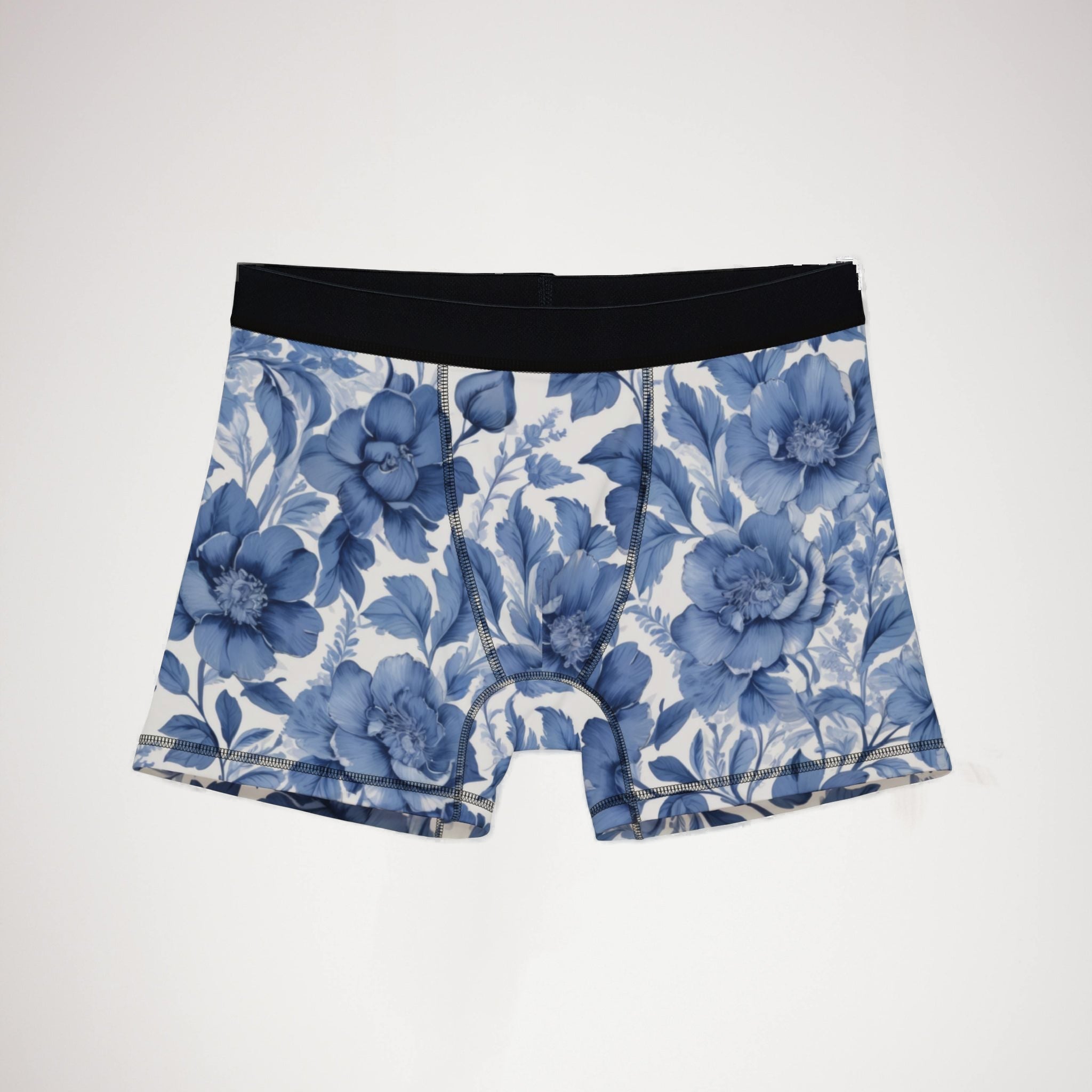 Men's boxers blue french toile