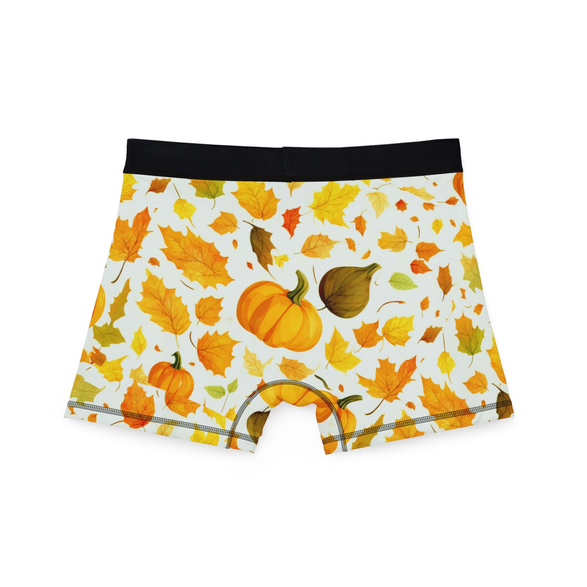 Men's boxers autumn leaves