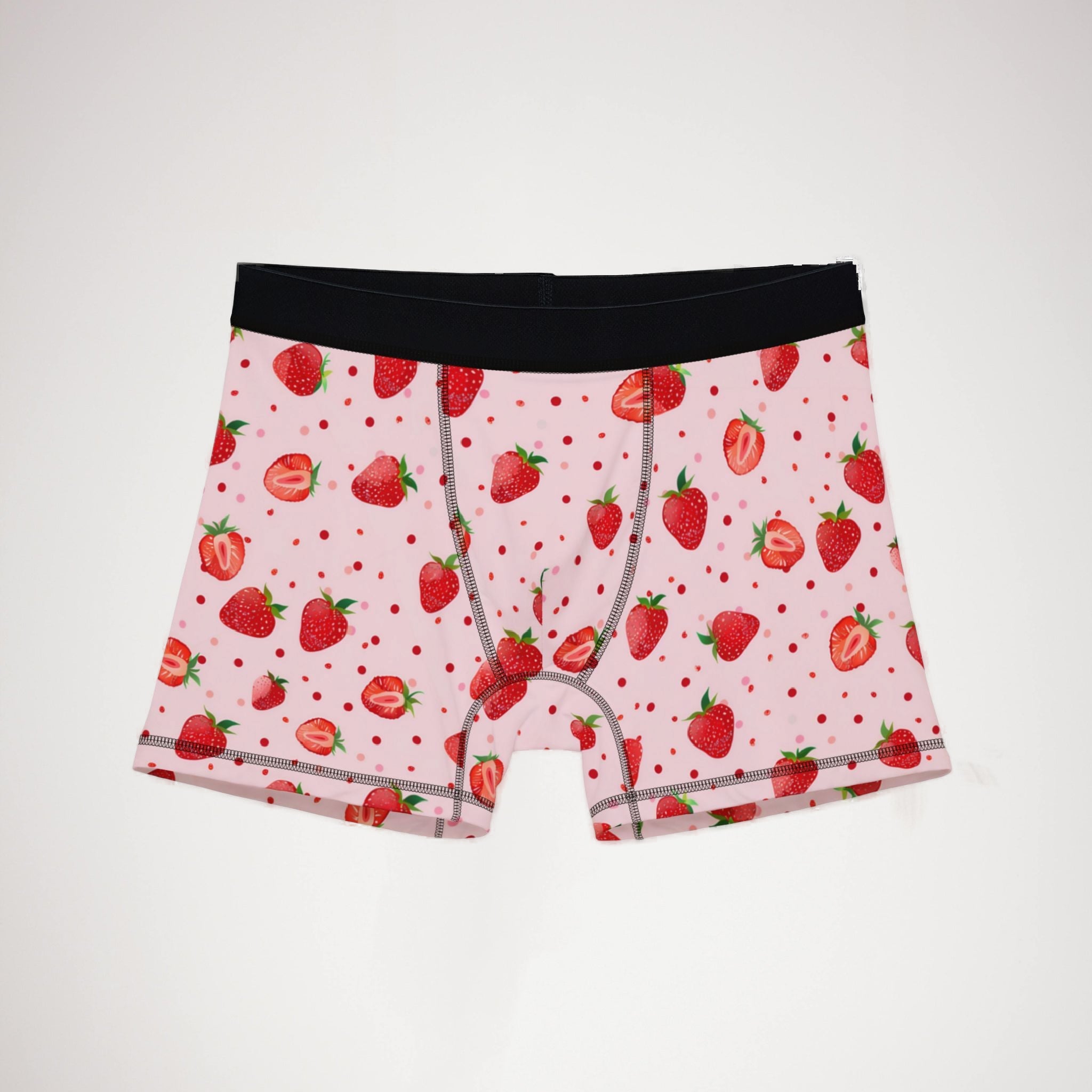 Men's boxers strawberry fruit
