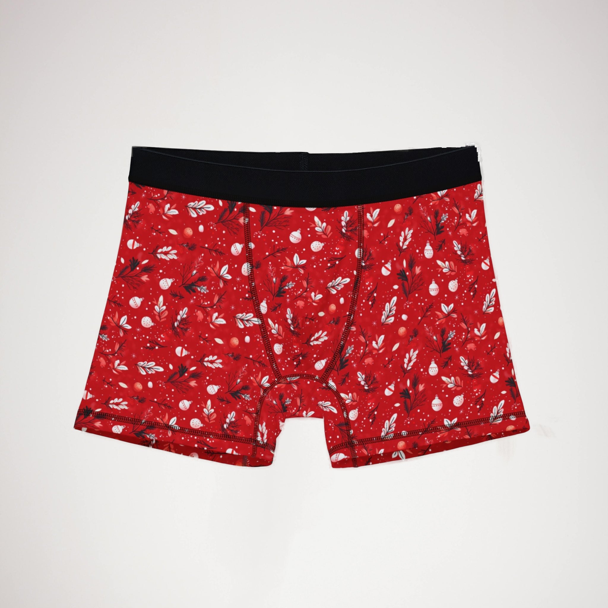 Men's boxers red coquette christmas one