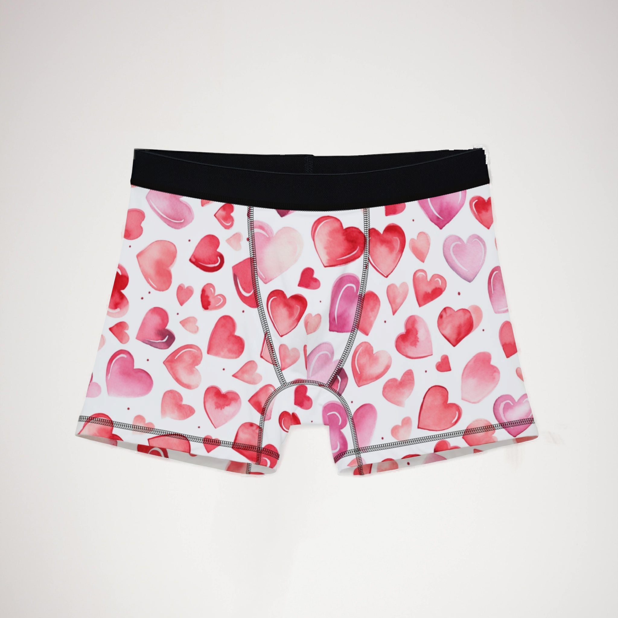 Men's boxers valentines day heart