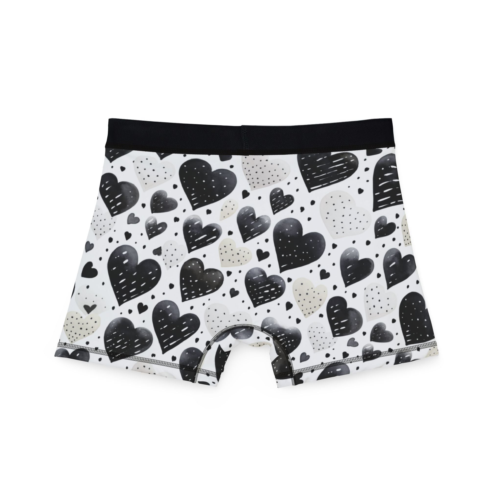 Men's boxers valentines day heart extra