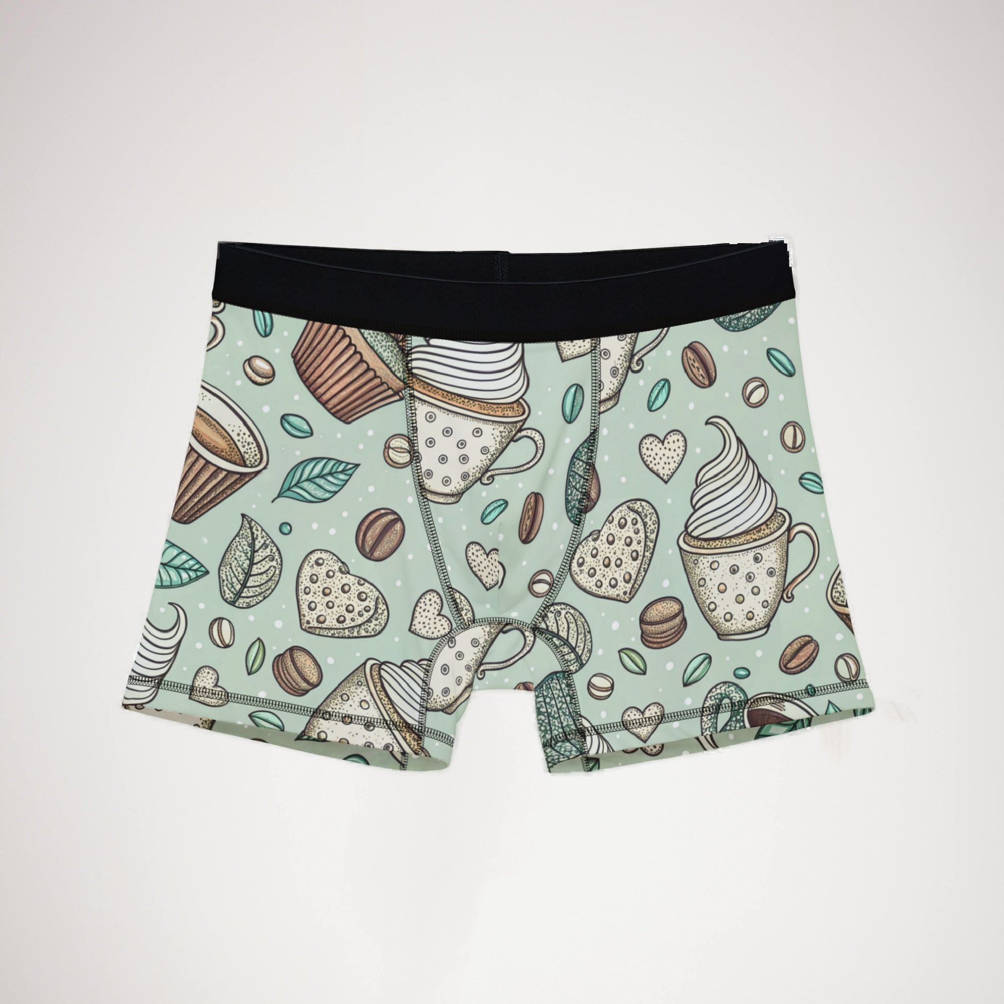 Men's boxers coffee two