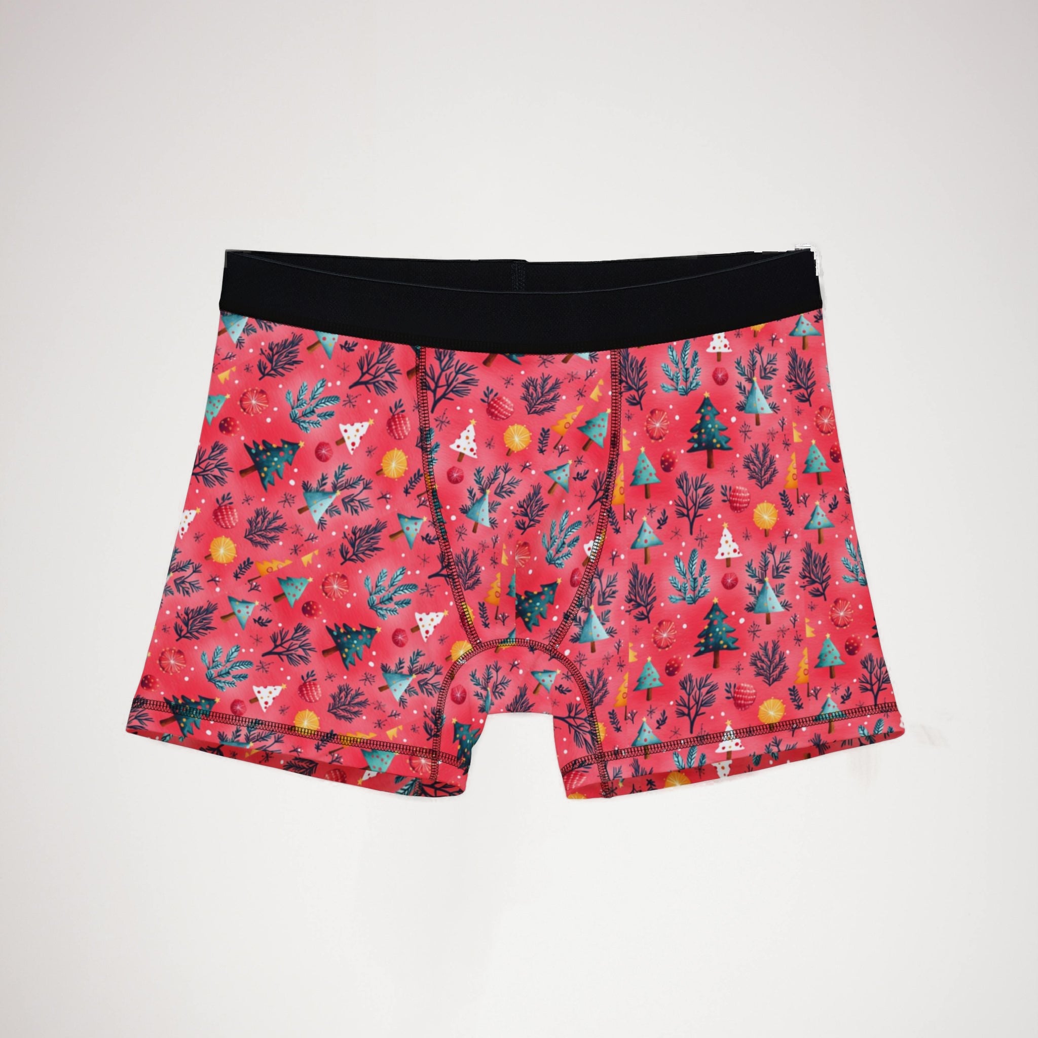 Men's boxers red coquette christmas