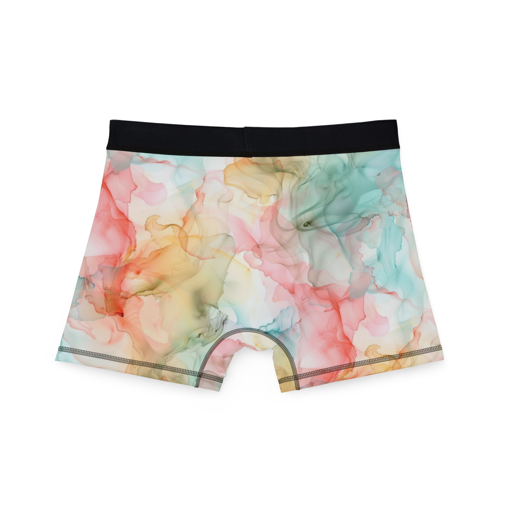 Men's boxers pastel alcohol ink