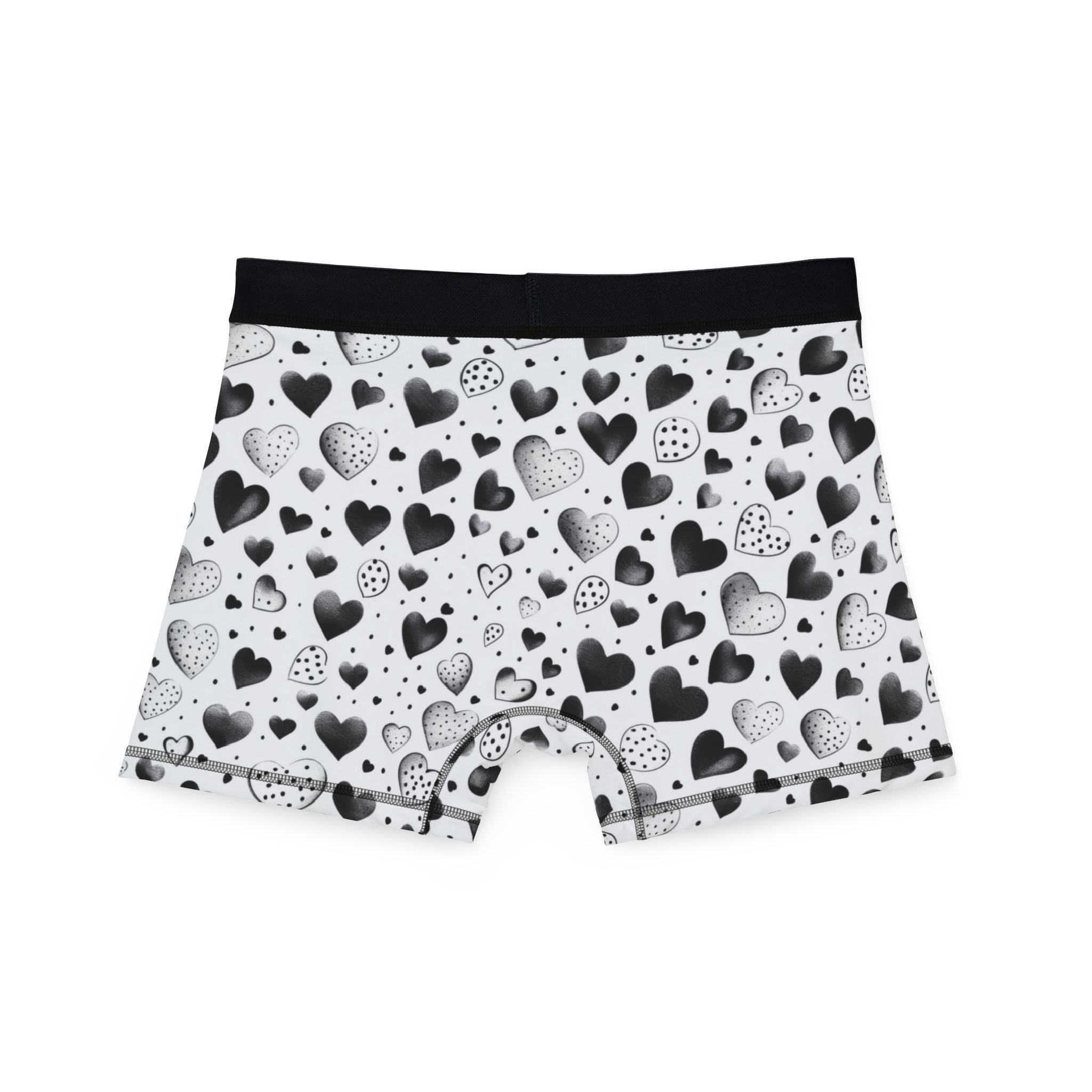 Men's boxers valentines day heart extra