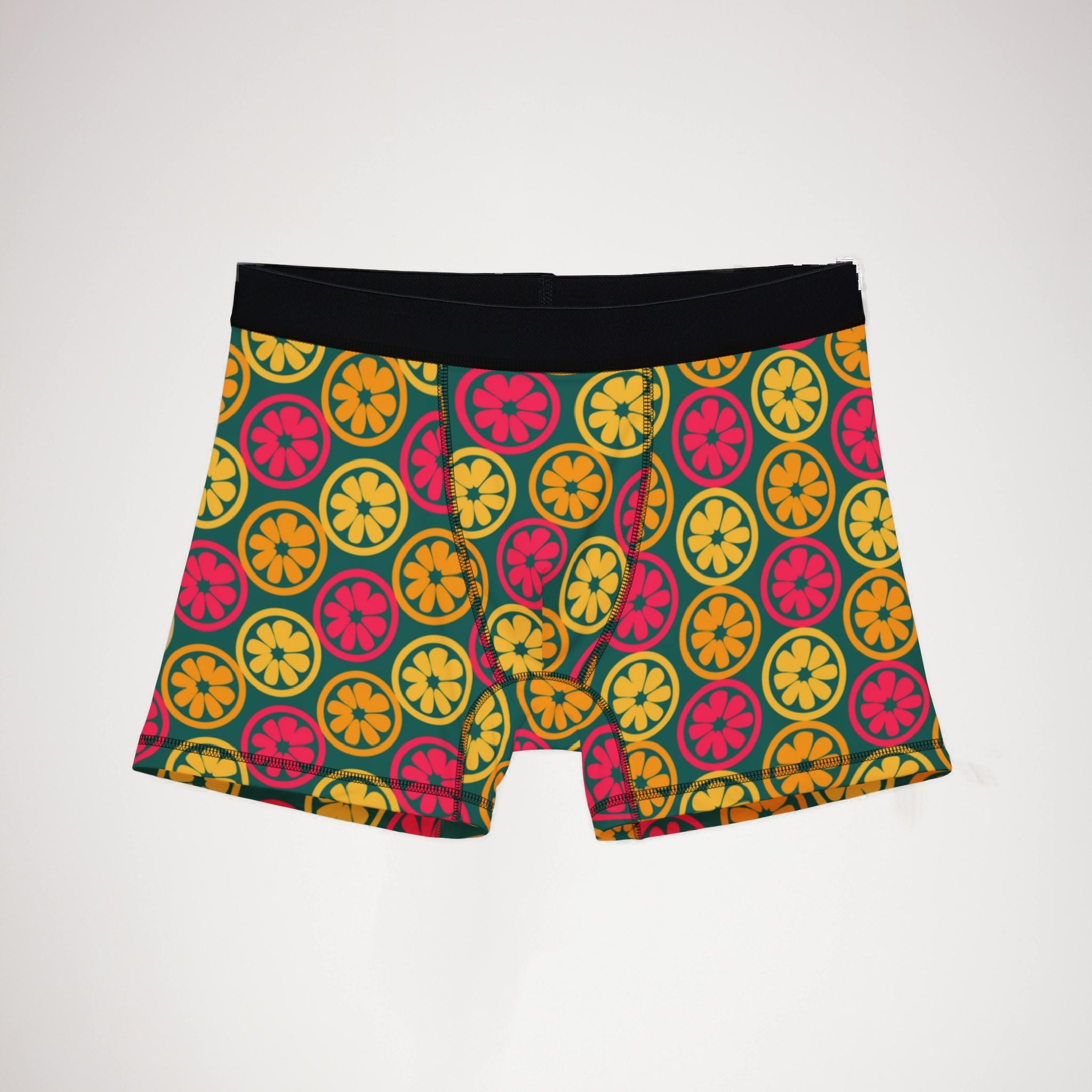Men's boxers tropical island garden
