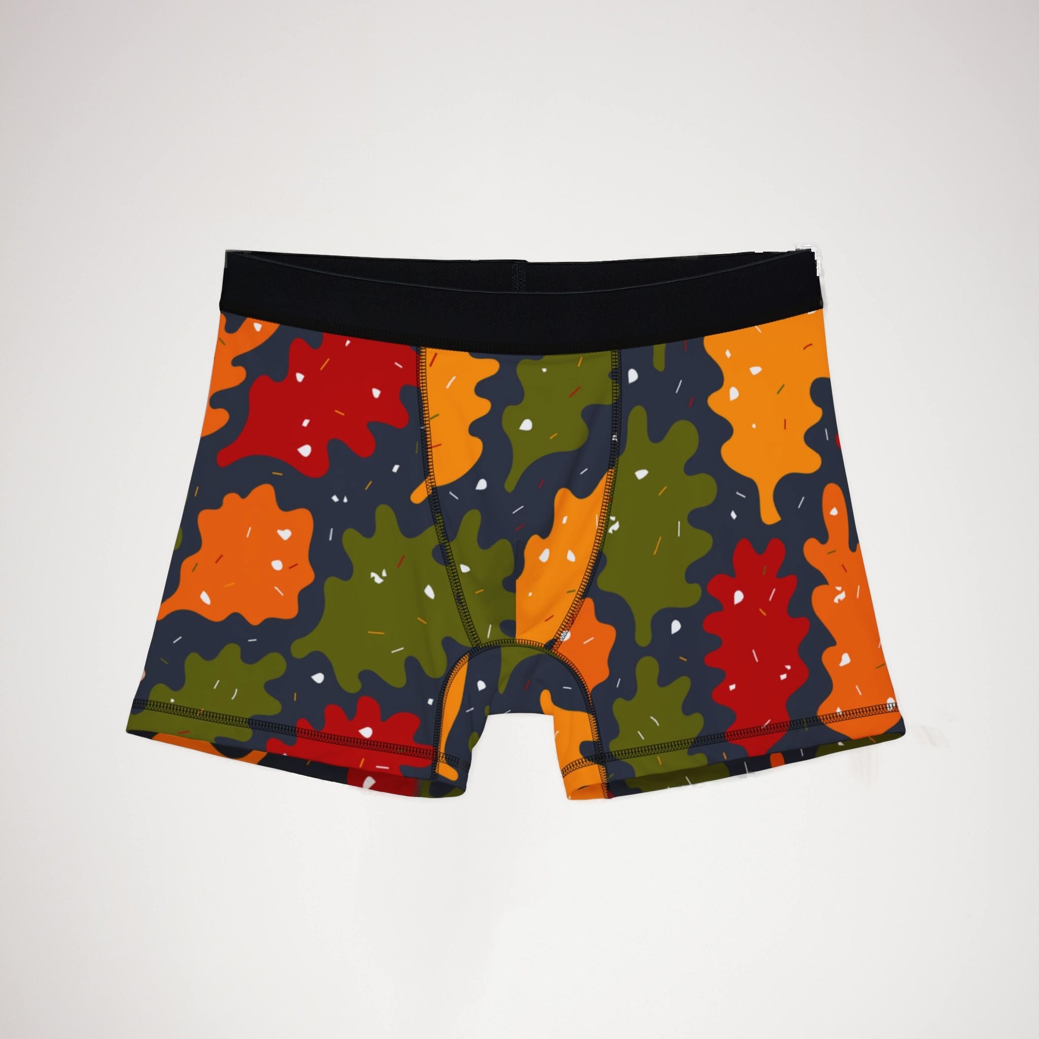 Men's boxers autumn leaves iii