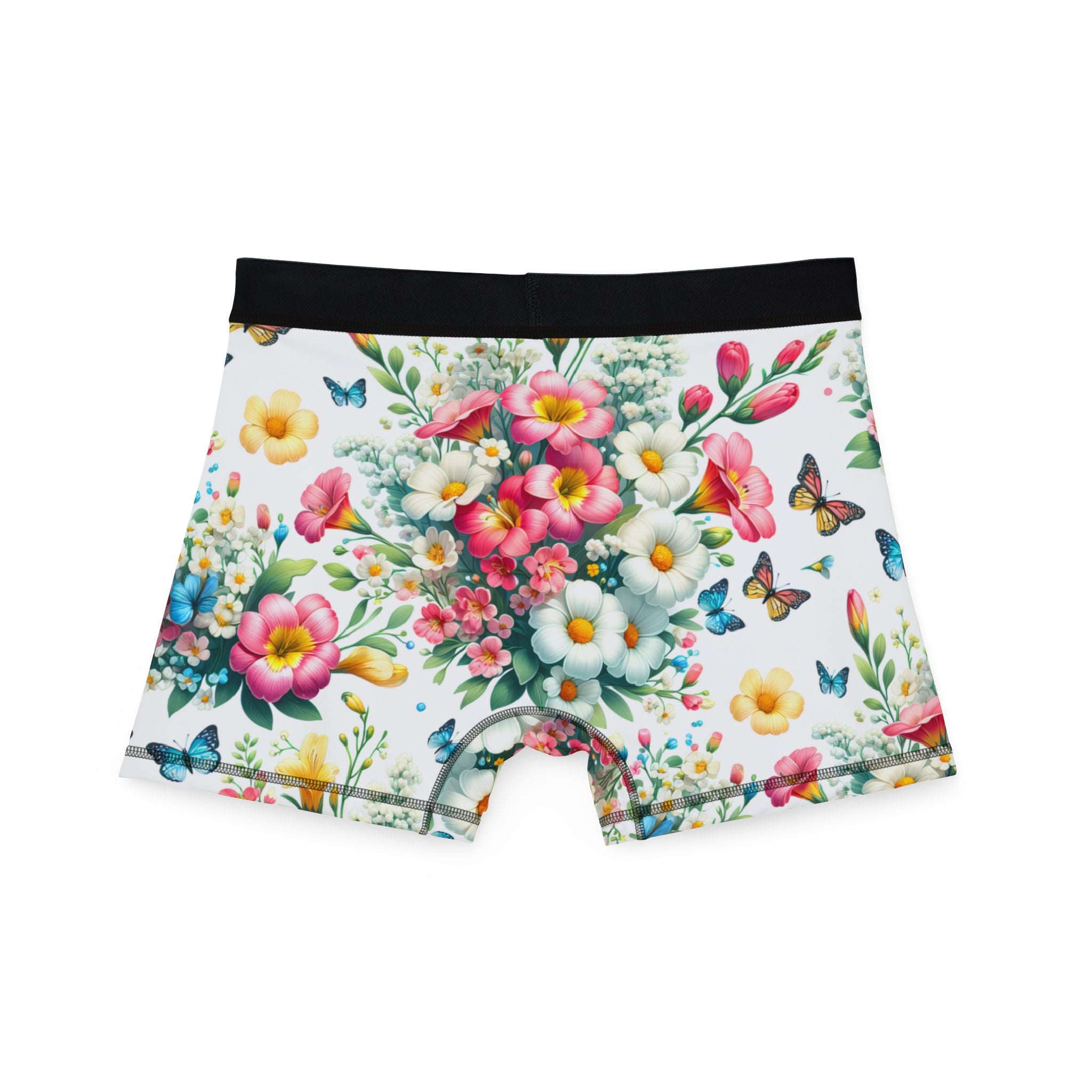Men's boxers vibrant spring floral
