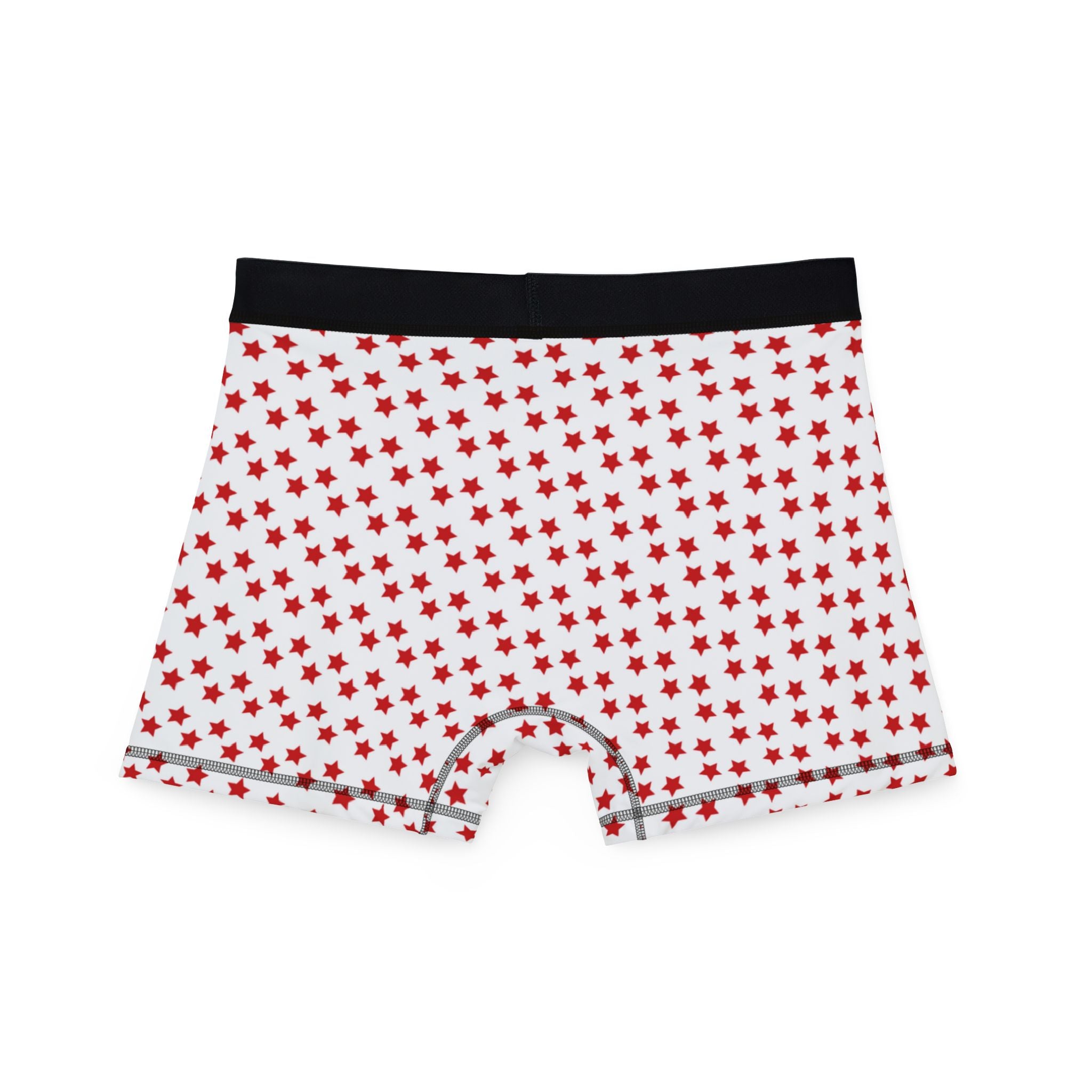 Men's boxers red christmas dots
