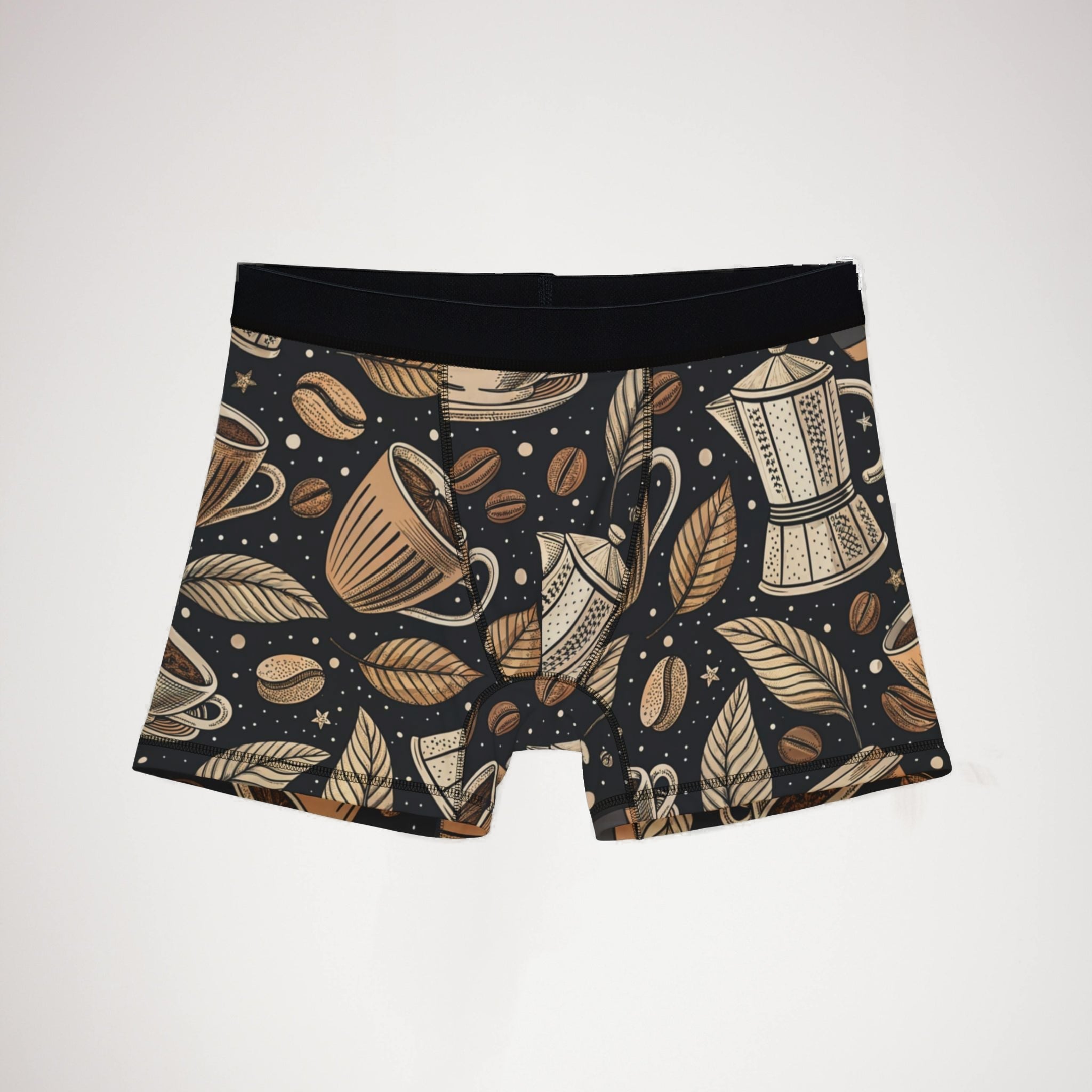 Men's boxers coffee two