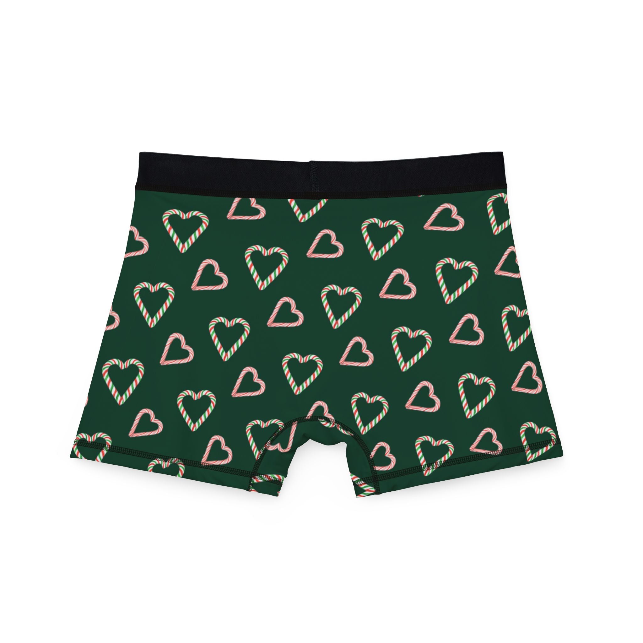 Men's boxers green christmas santa