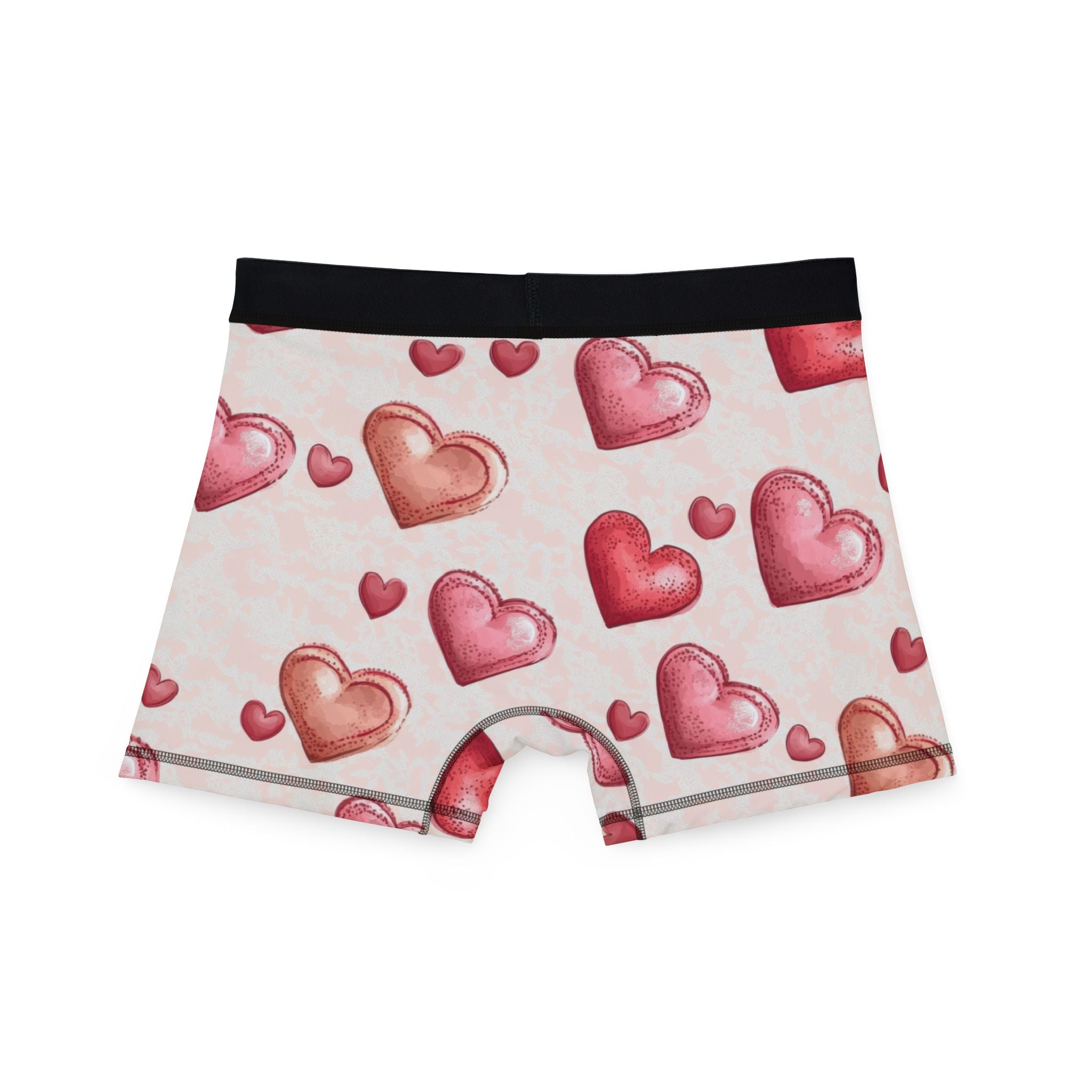 Men's boxers valentine red heart one one