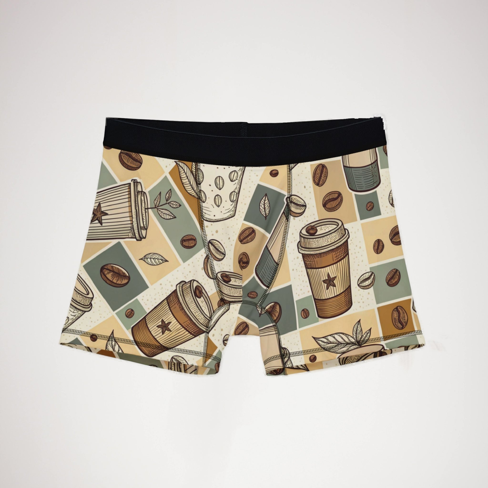 Men's boxers coffee two