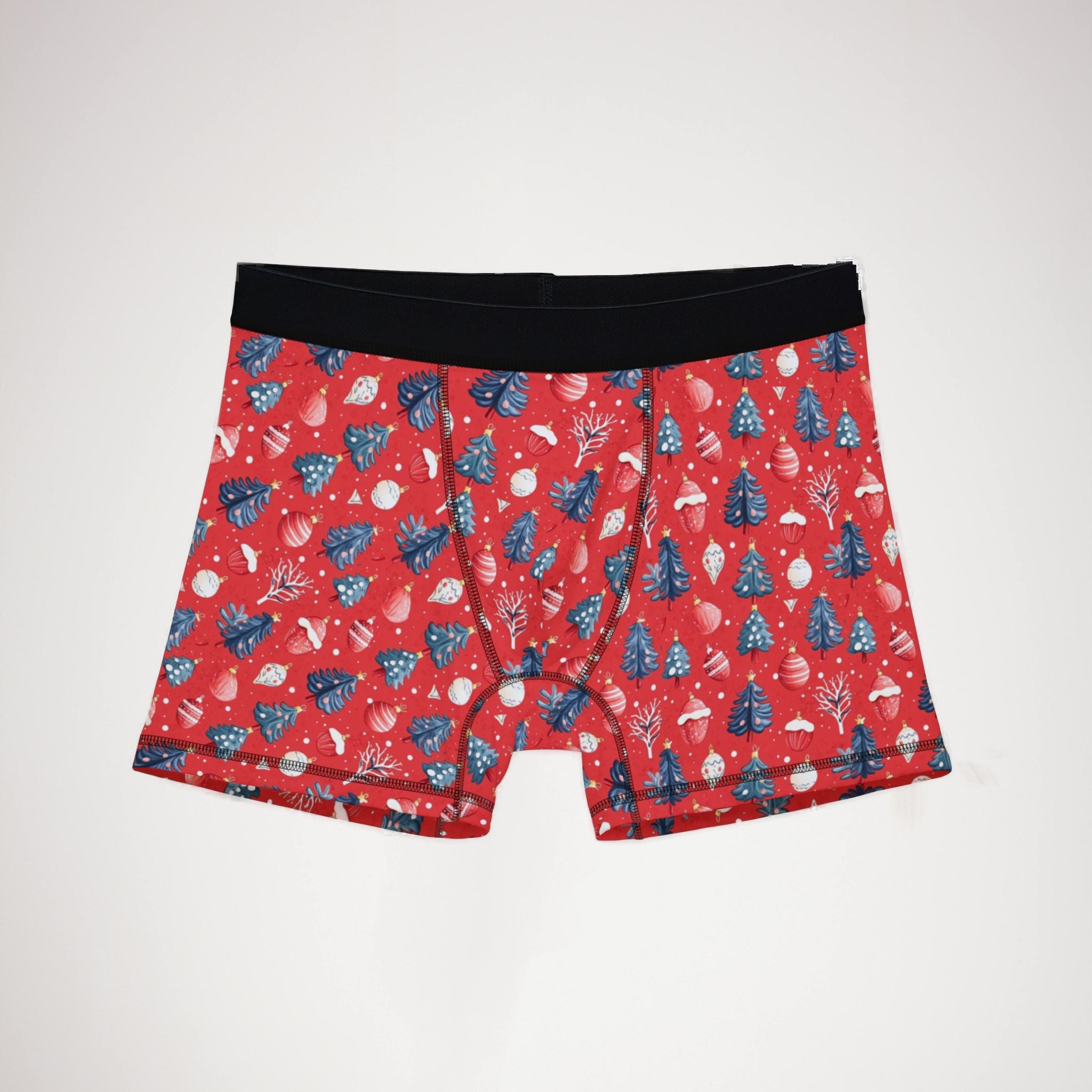 Men's boxers red coquette christmas